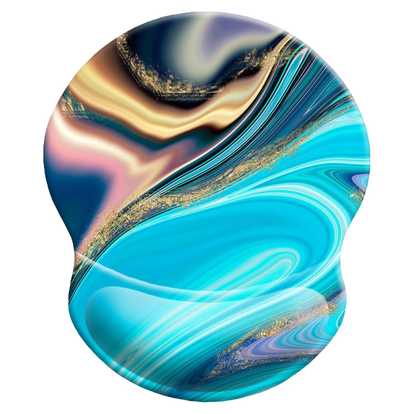 Alfombrilla de Ratón Knocent con Soporte para Muñeca 22x19cm