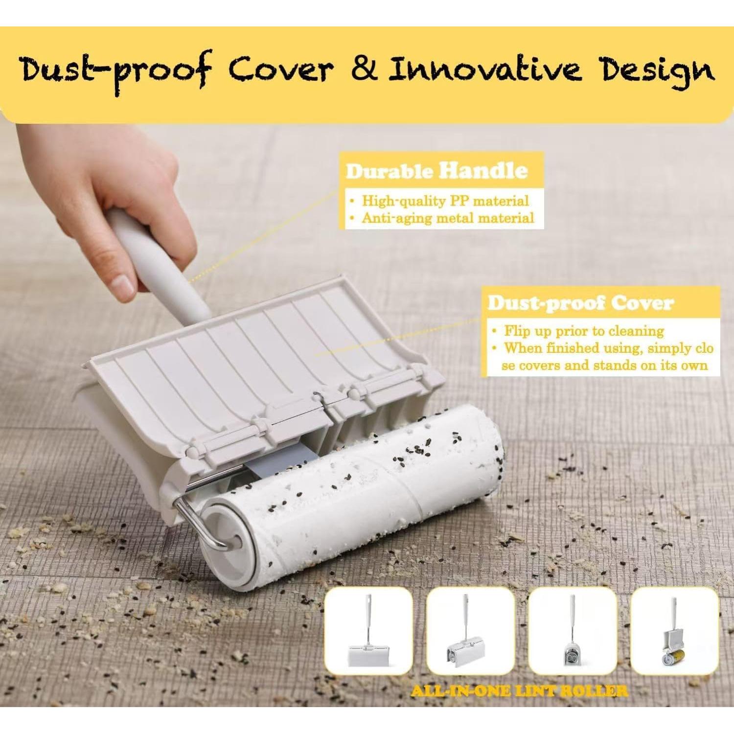 Rodillo de Pelusa Extra Pegajoso HapChron 6.3" con 240 Hojas