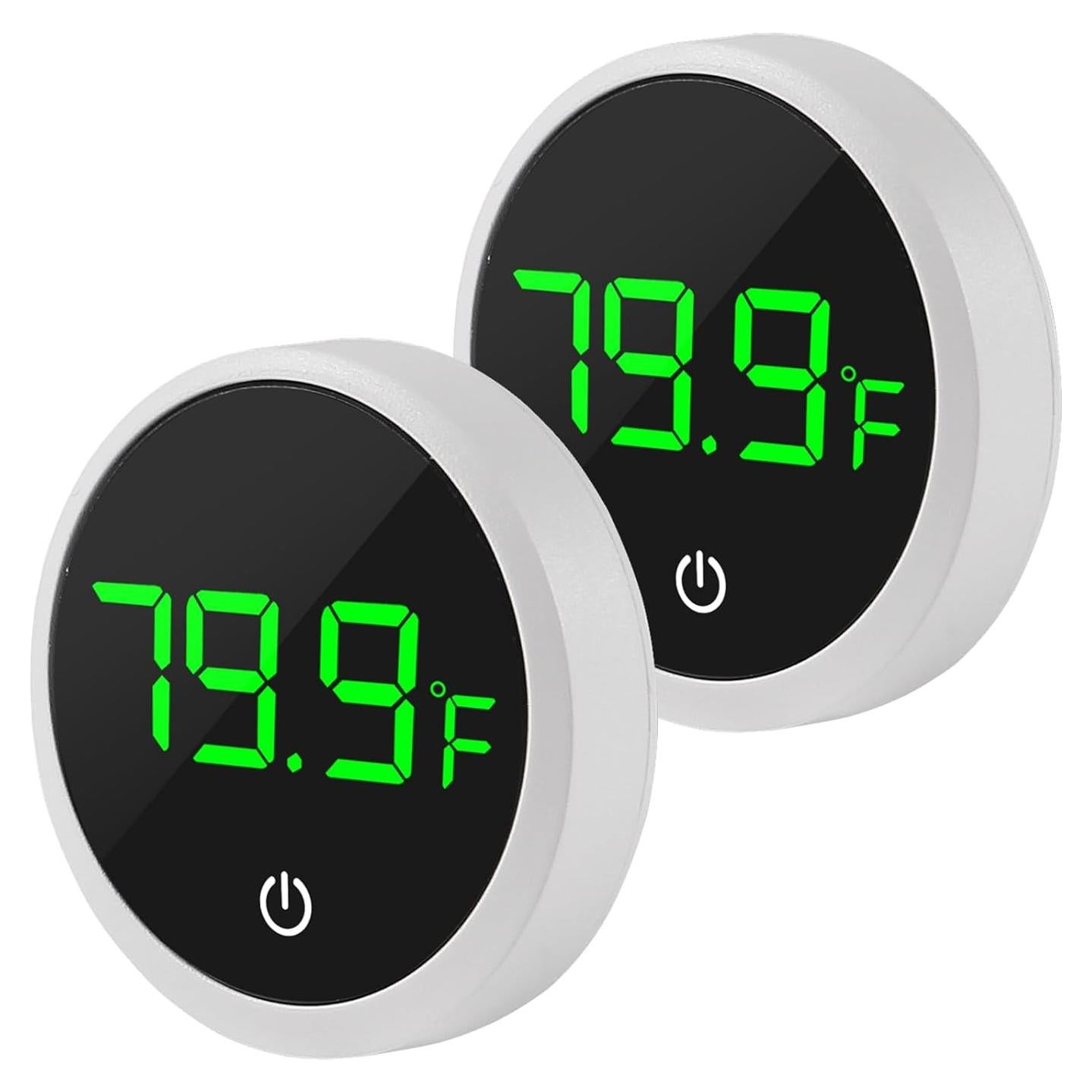 Termómetro Digital para Acuario DORHEA 2 Pcs LED Táctil 0-60°C