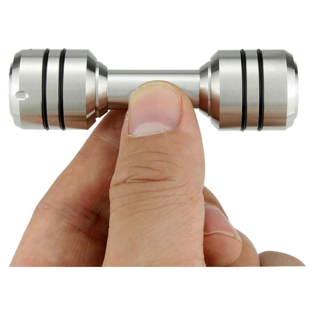 Spinner Antiestrés Jodozorn de Metal 2 en 1 Plata