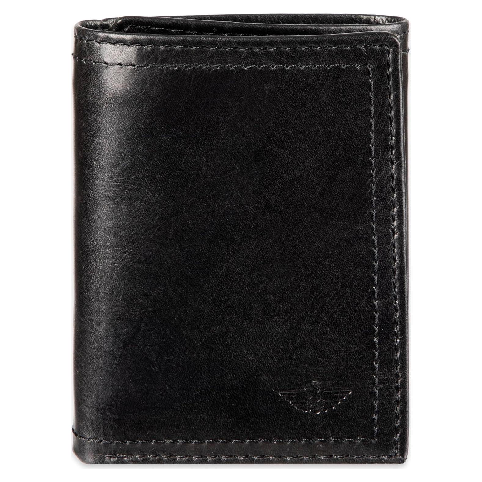 Cartera Trifold Slim Dockers para Hombre con 12 Ranuras y RFID