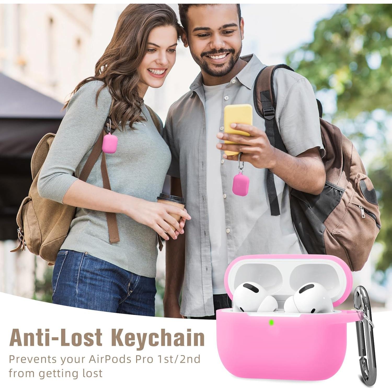 Funda de Silicona Hamile para AirPods Pro 2019/2022 - Brilla en la Oscuridad