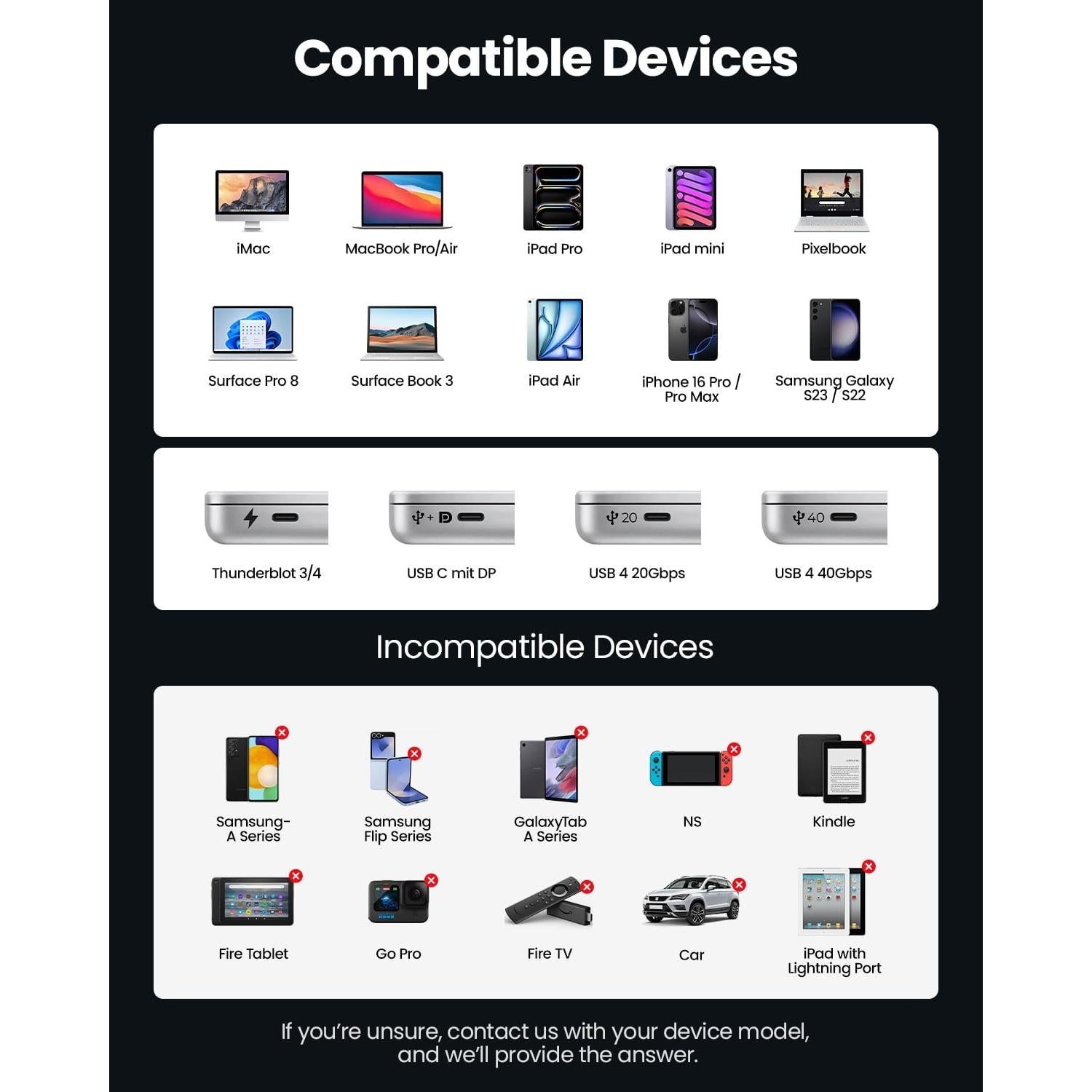 Adaptador USB-C a HDMI 4K 60Hz Wegear - Compatible iPhone, MacBook