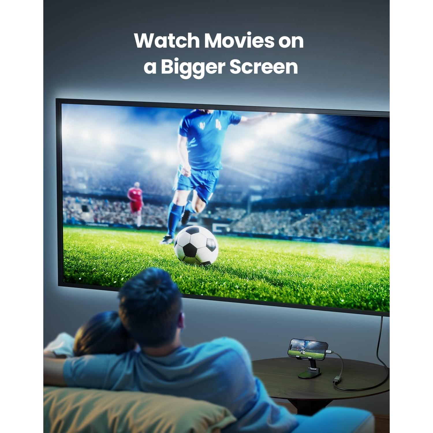 Adaptador USB-C a HDMI 4K 60Hz Wegear - Compatible iPhone, MacBook