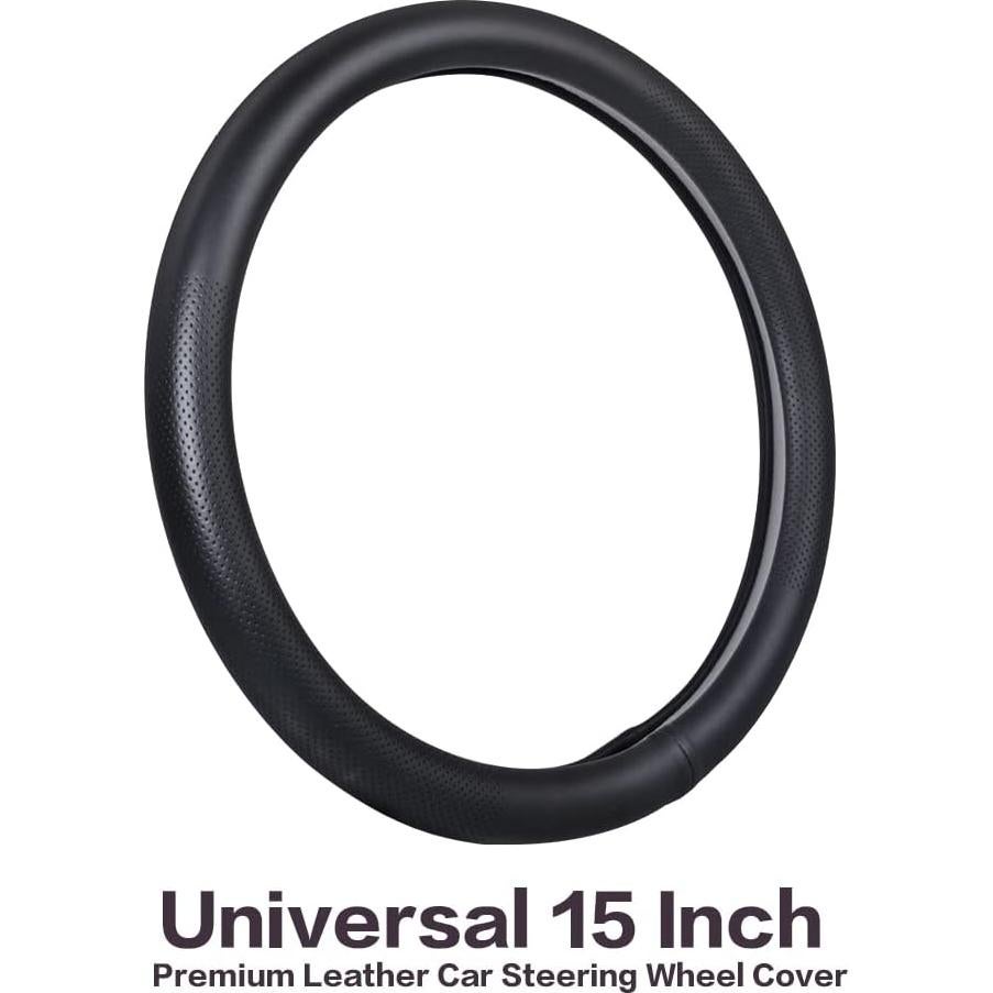 Cubierta de Volante VARGTR DKFXPT001 37-38 cm Cuero Antideslizante