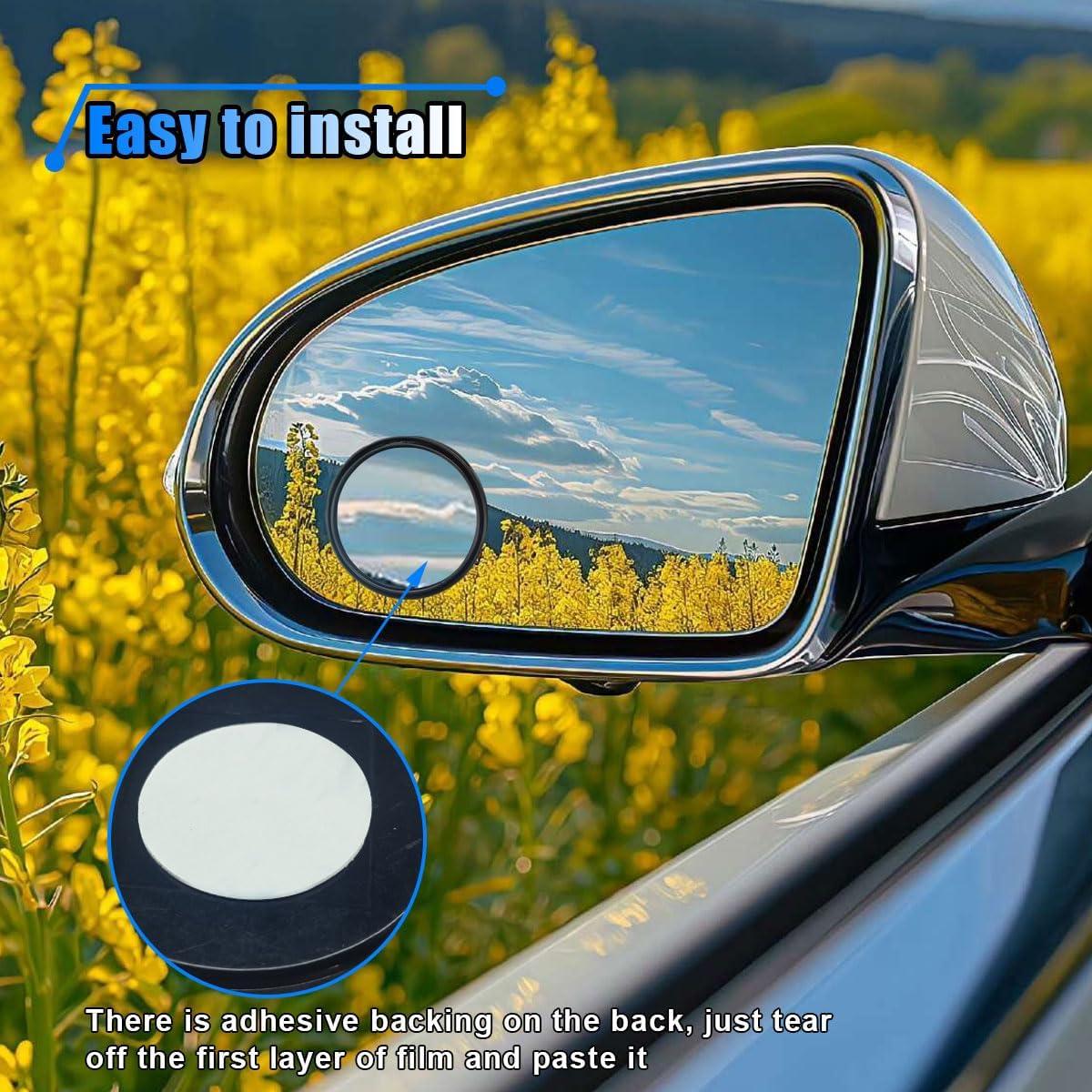 Espejo de Punto Ciego BDZMC 5.79 cm Ajustable Convexo