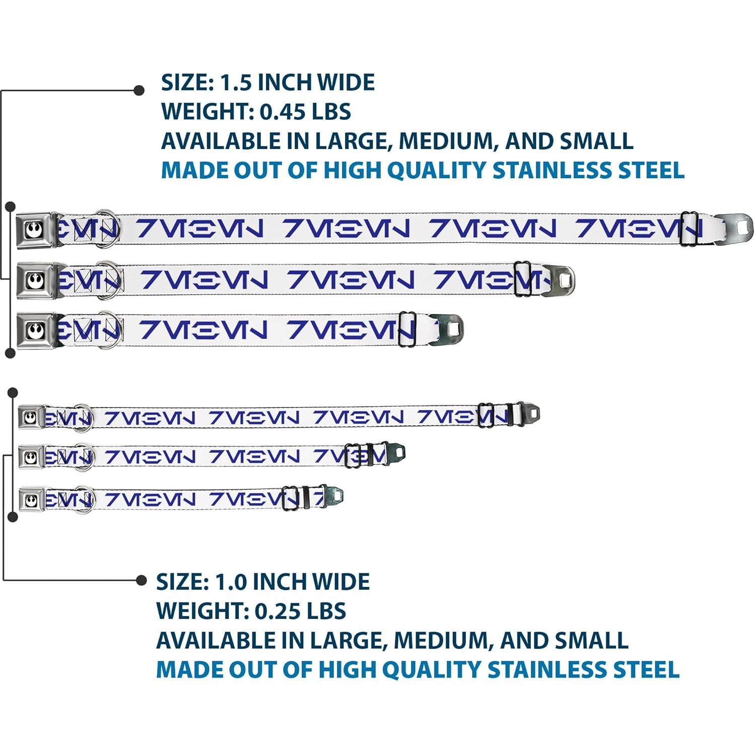 Collar para Perros Star Wars Buckle-Down 24.1-33 cm Azul