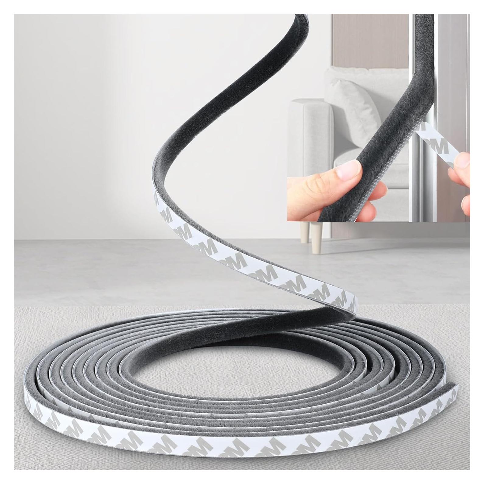 Sello Aislante Autoadhesivo HomBreez 5.03 m Gris 0.76 cm x 0.51 cm