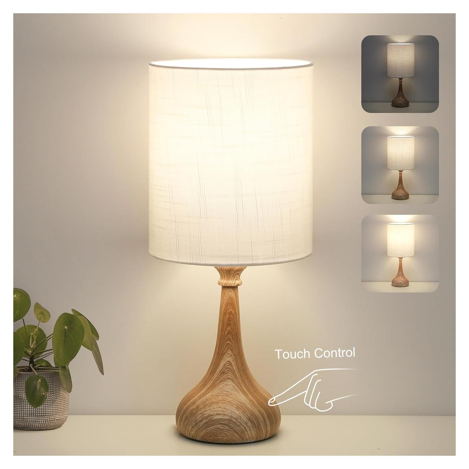 Lámpara de Mesa Táctil Boncoo 40.6cm Regulable LED 9W