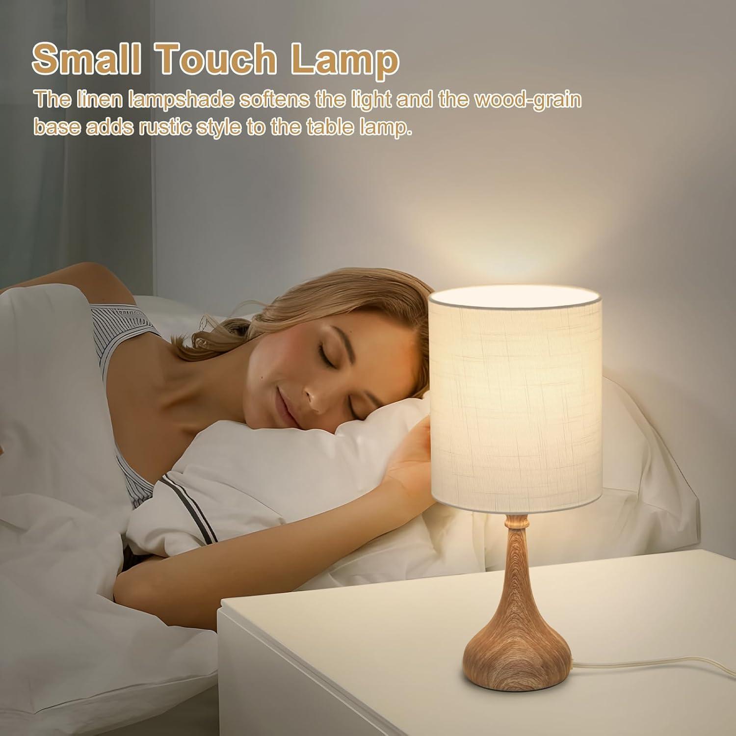 Lámpara de Mesa Táctil Boncoo 40.6cm Regulable LED 9W