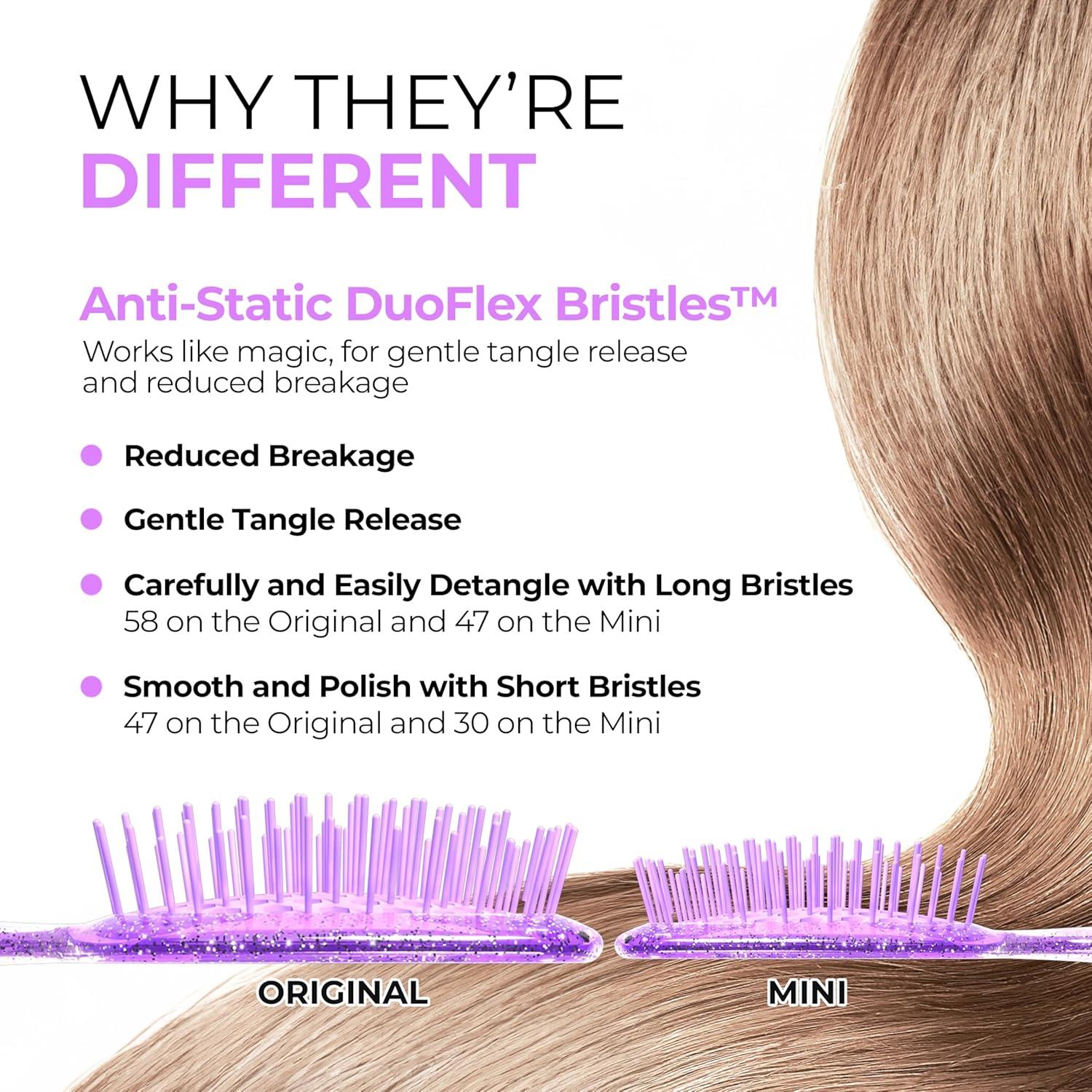 Cepillos Desenredantes FHI Heat UNbrush DuoFlex - Lavanda