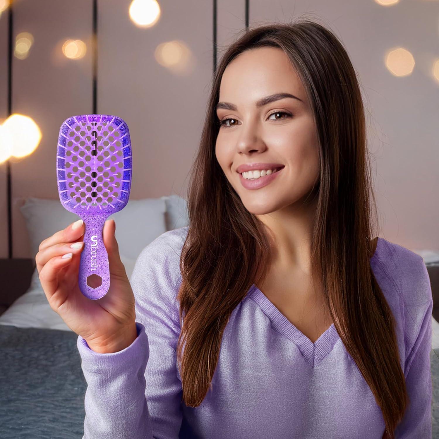 Cepillos Desenredantes FHI Heat UNbrush DuoFlex - Lavanda