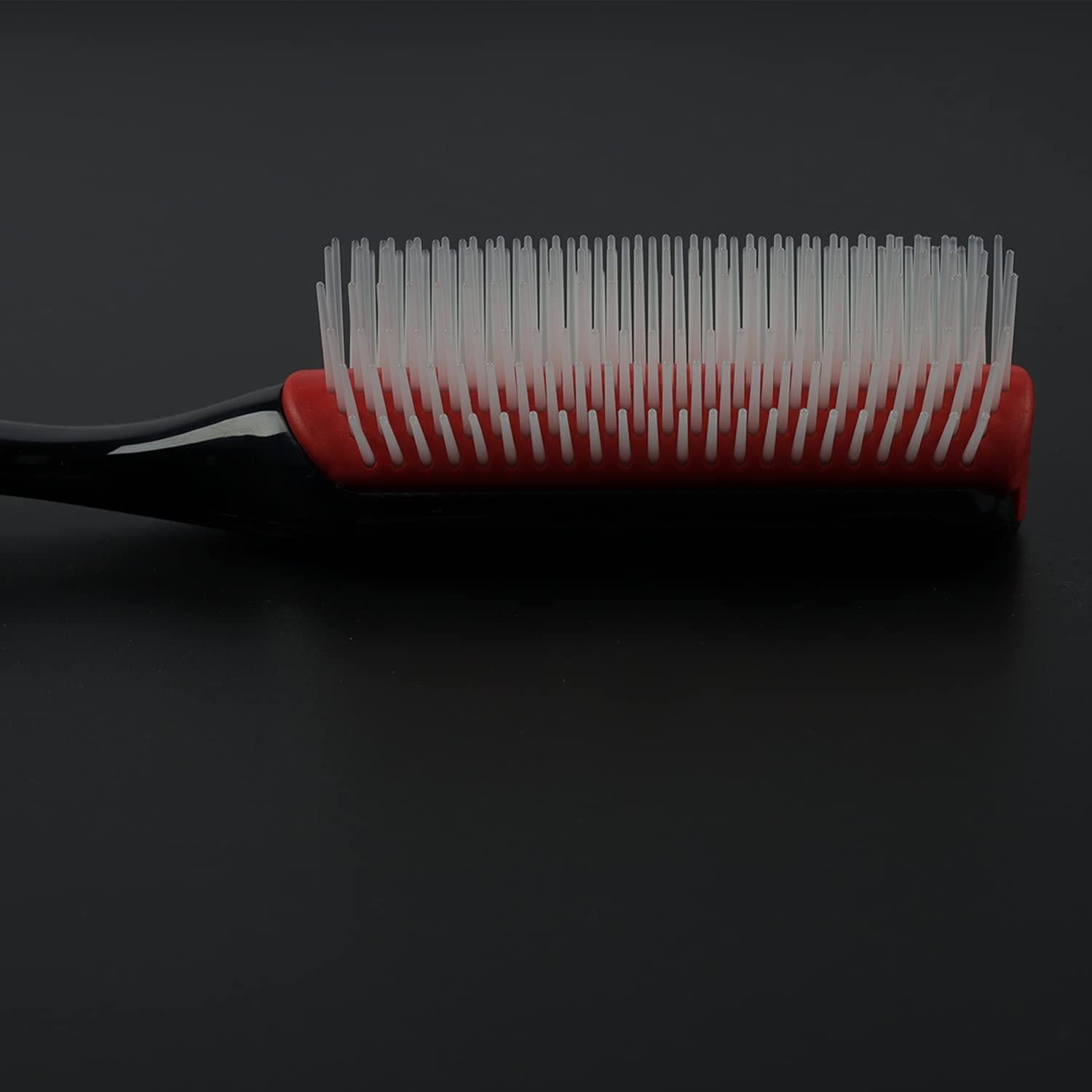 Cepillo Desenredante Negro Koeuoi para Cabello Rizado 21.6cm