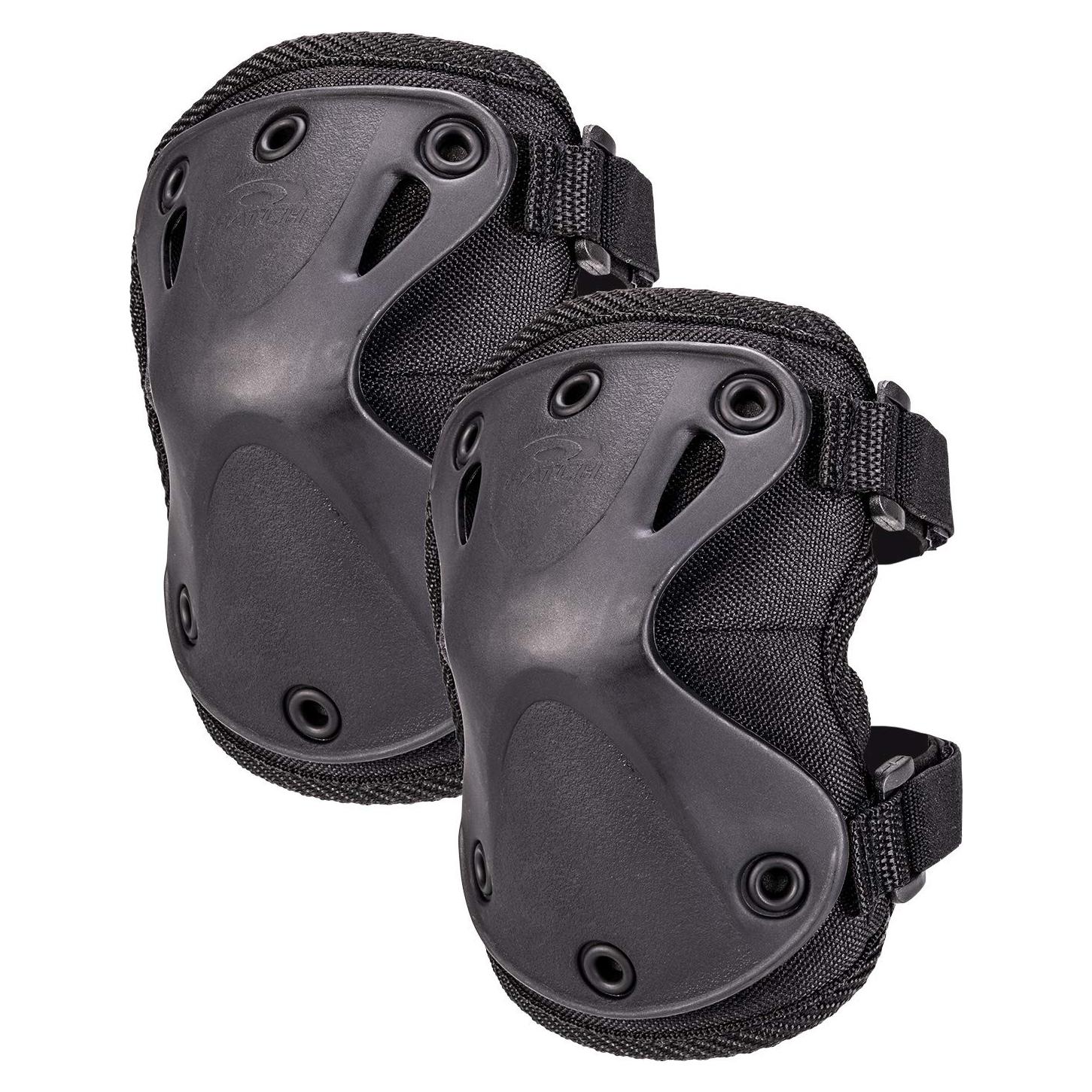 Almohadillas Tácticas para Codos Hatch XTAK - Unisex, Negro