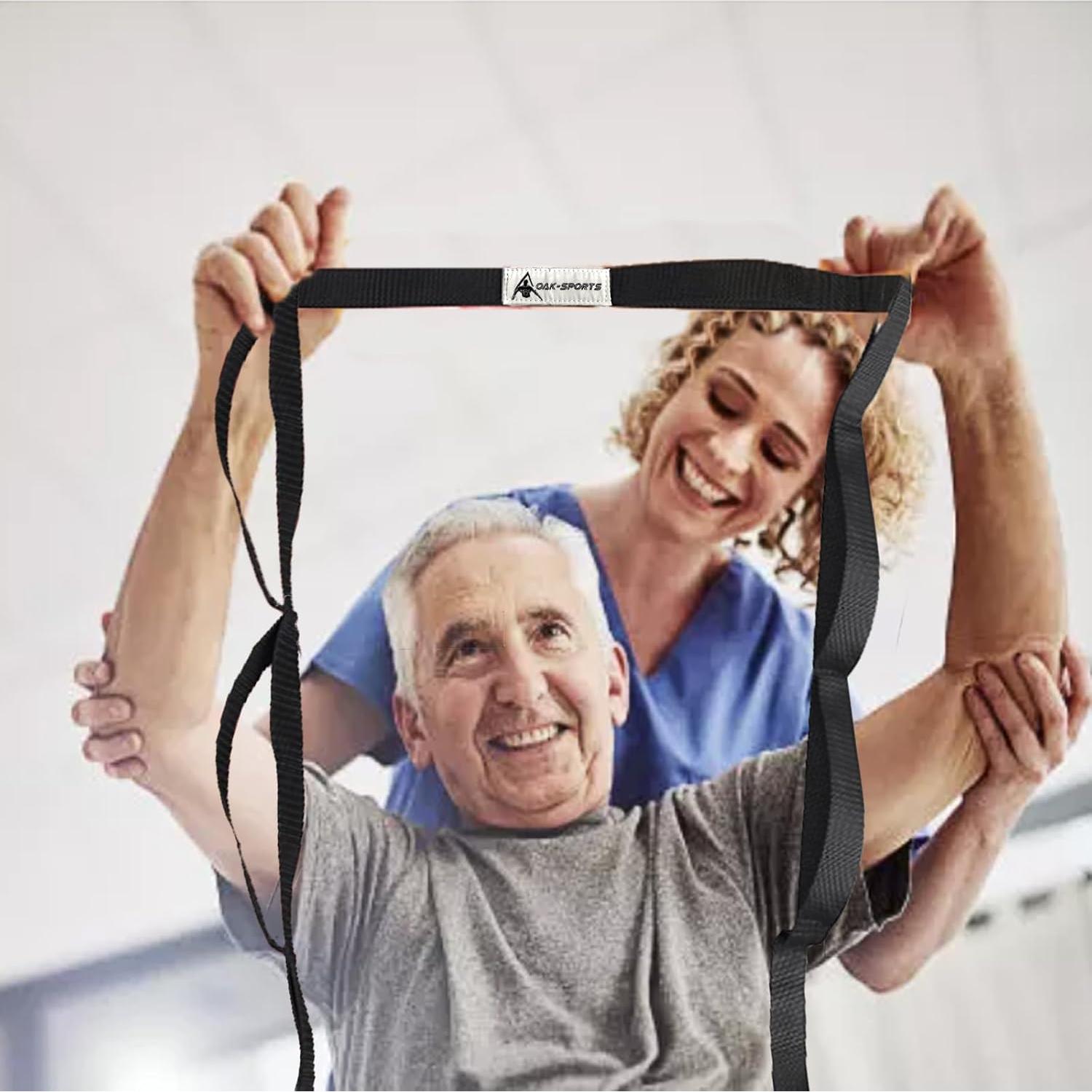 Correa de Estiramiento Oak-Sports 190.5 cm para Yoga y Pilates