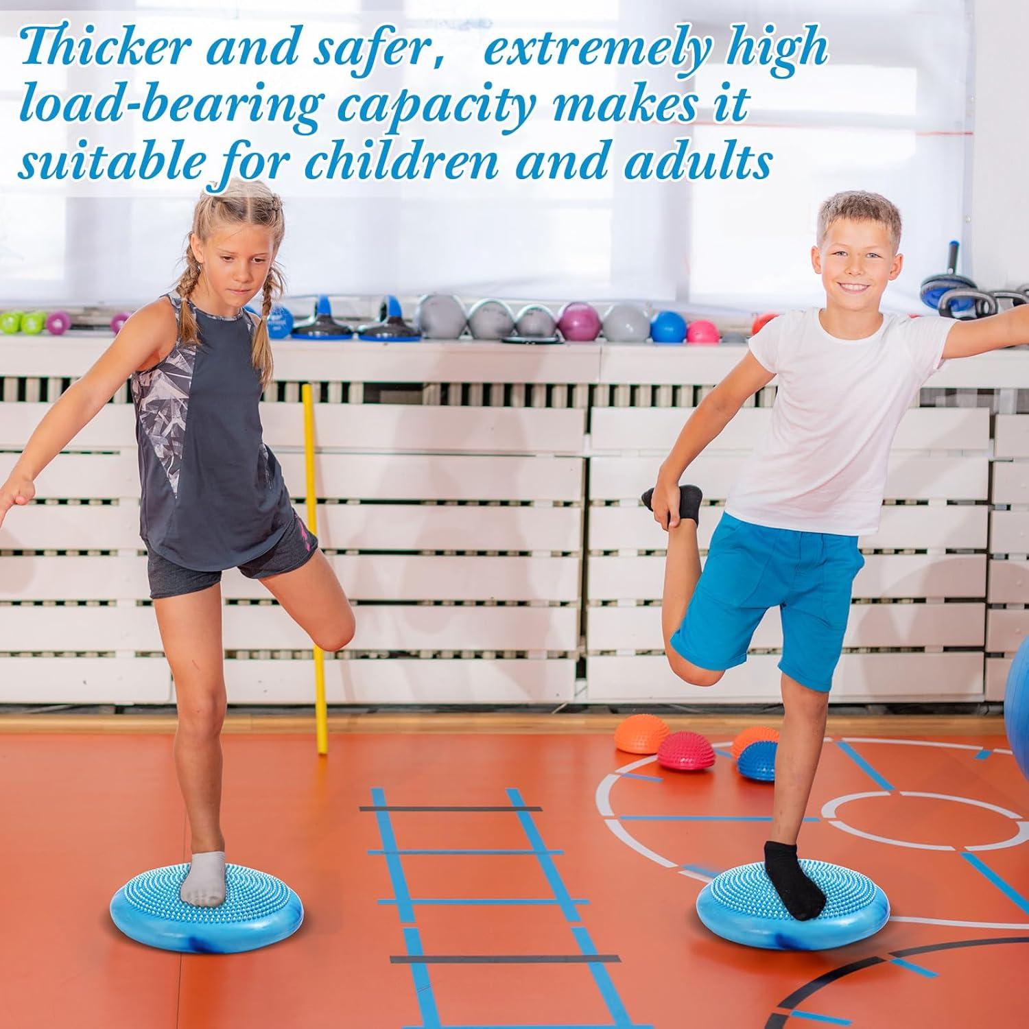 Cojín Inestable Libima 4 Pcs para Niños y Adultos 33 cm