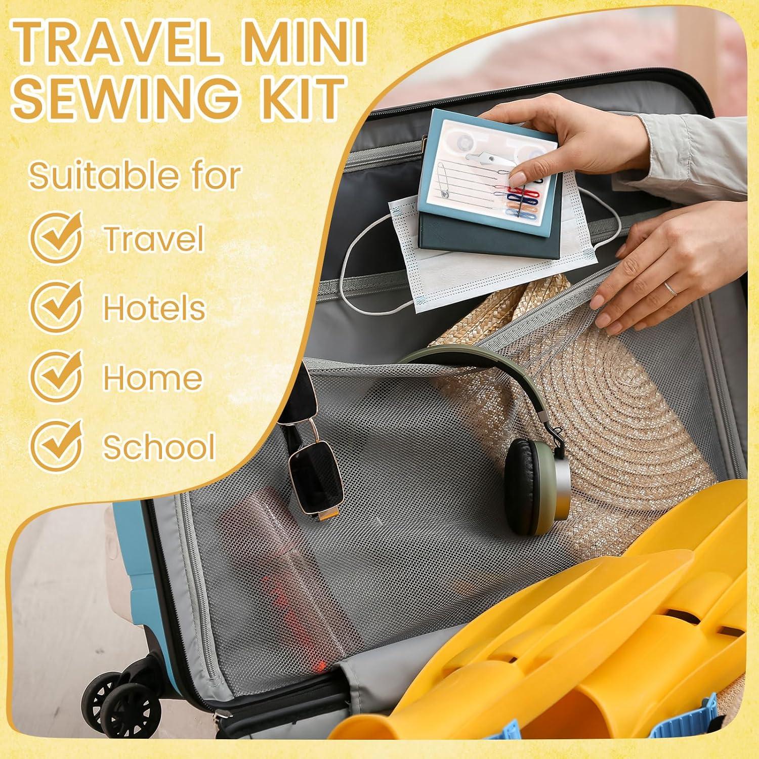 Kit de Costura de Viaje Knitgrip - 48 Cajas Portátiles