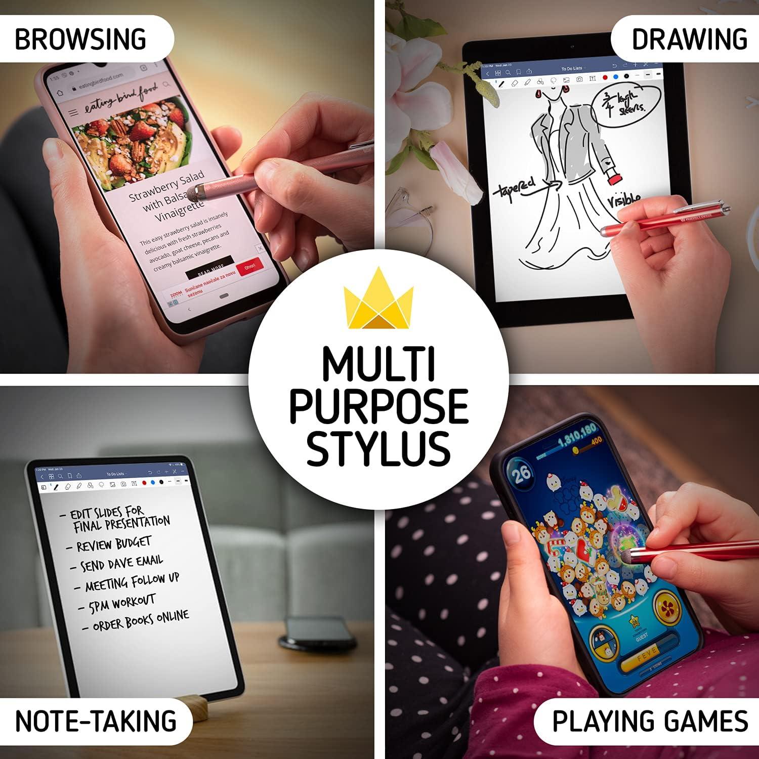 Lápiz Estilográfico El Amigable Swede - Paquete de 3 Puntas de Fibra