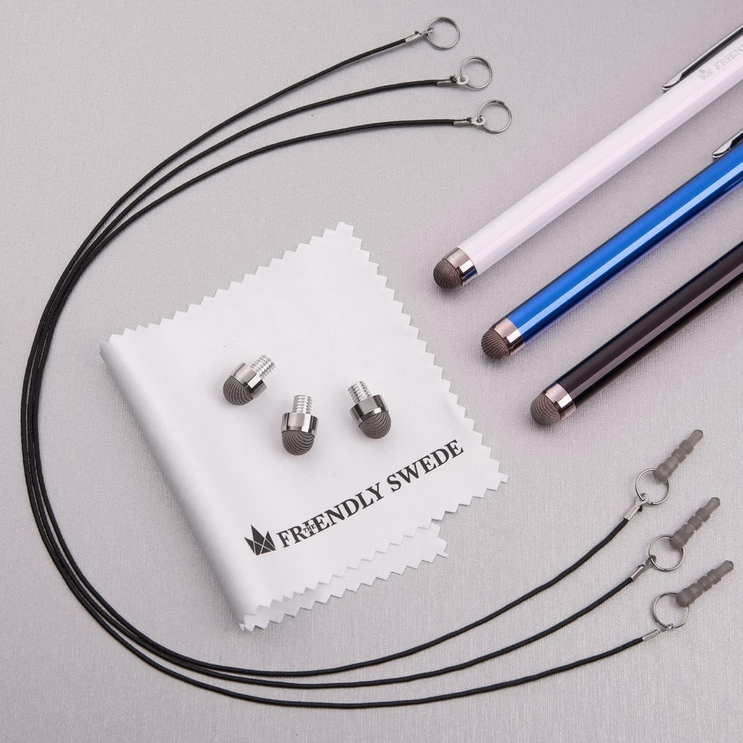 Lápiz Estilográfico El Amigable Swede - Paquete de 3 Puntas de Fibra