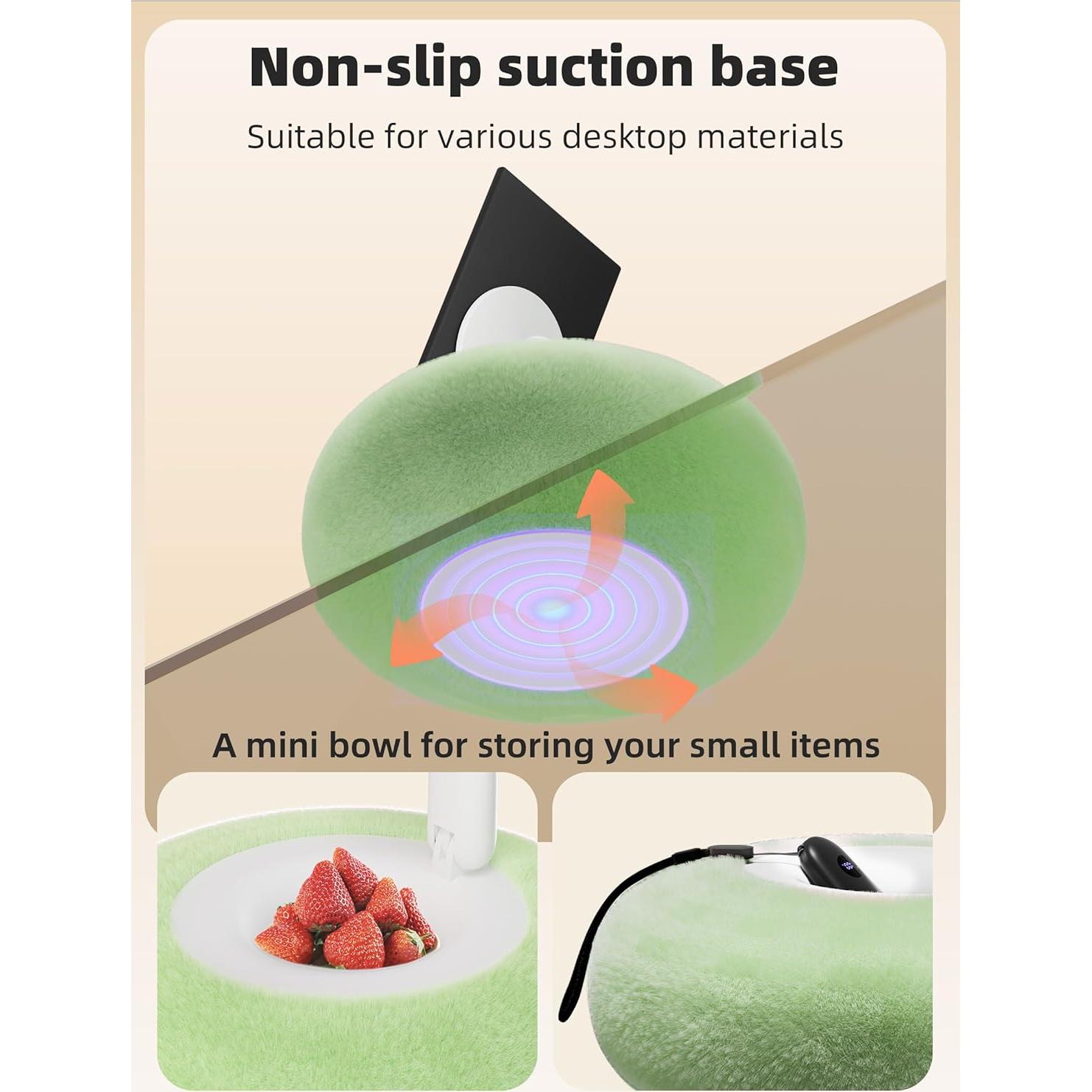 Soporte Magnético para Kindle y Teléfonos - Verde, Ajustable 360°