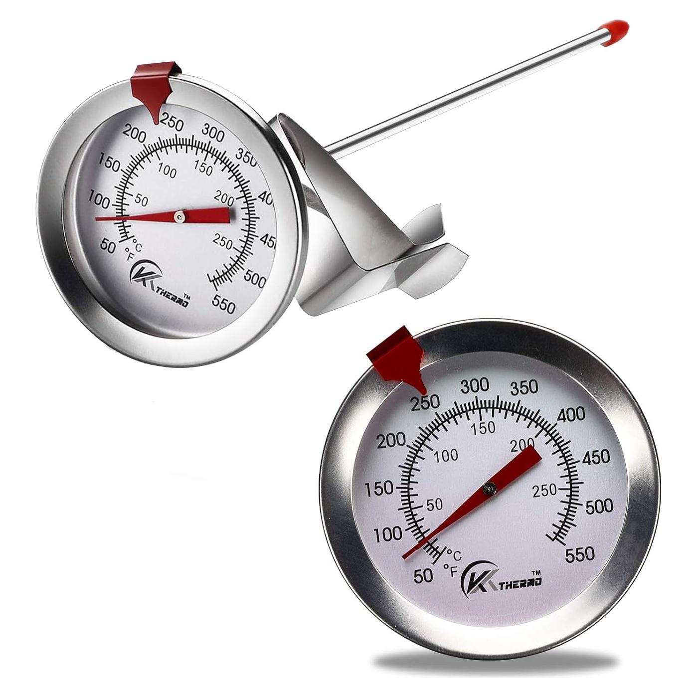 Termómetro de Dial KT THERMO 15.24 cm Acero Inoxidable