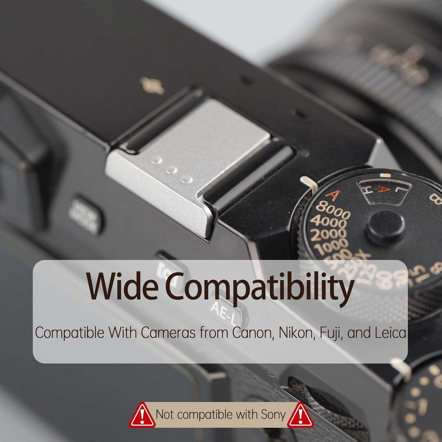 Protector Tapa Zapato Caliente Decoeco para Cámara Fuji - 3 Piezas