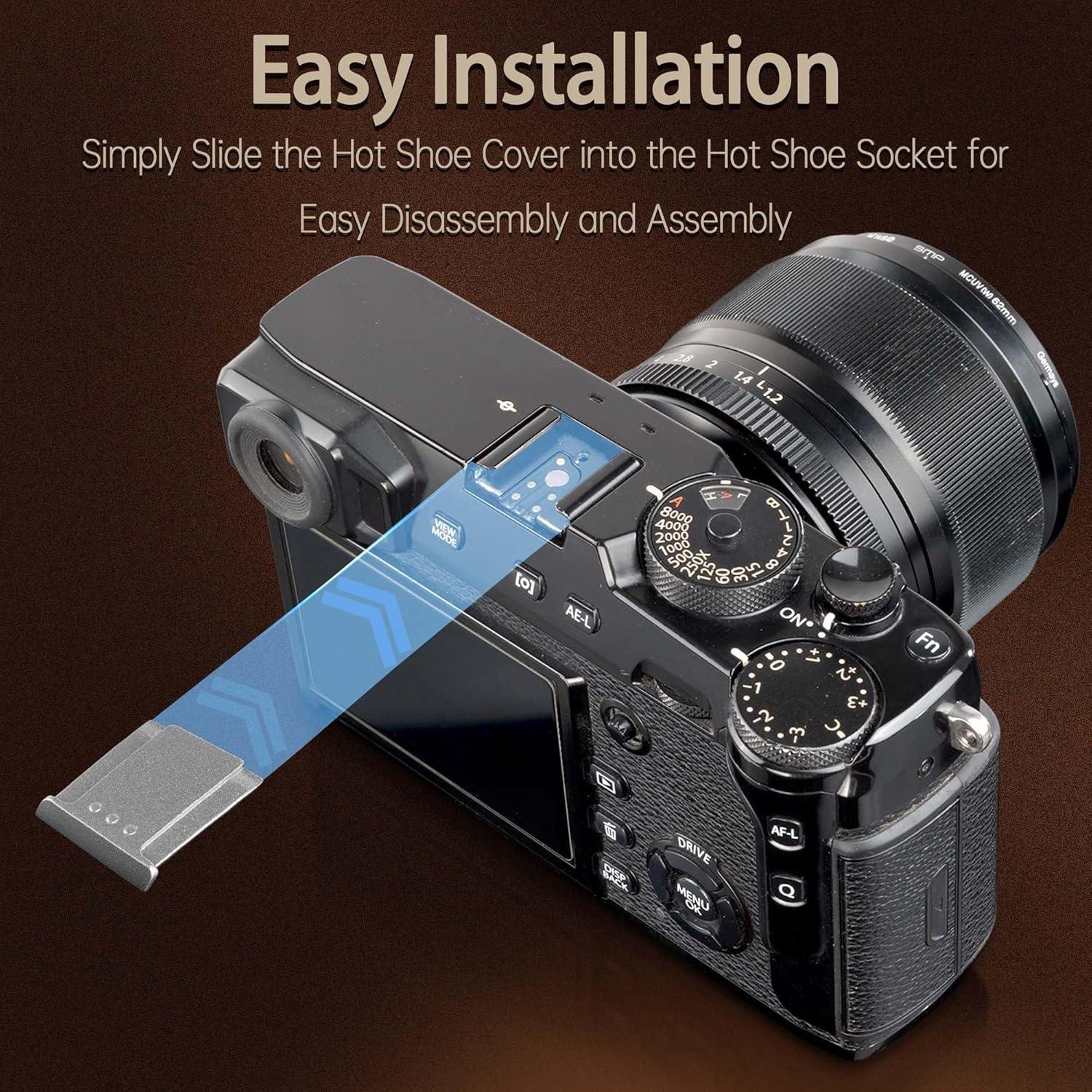 Protector Tapa Zapato Caliente Decoeco para Cámara Fuji - 3 Piezas