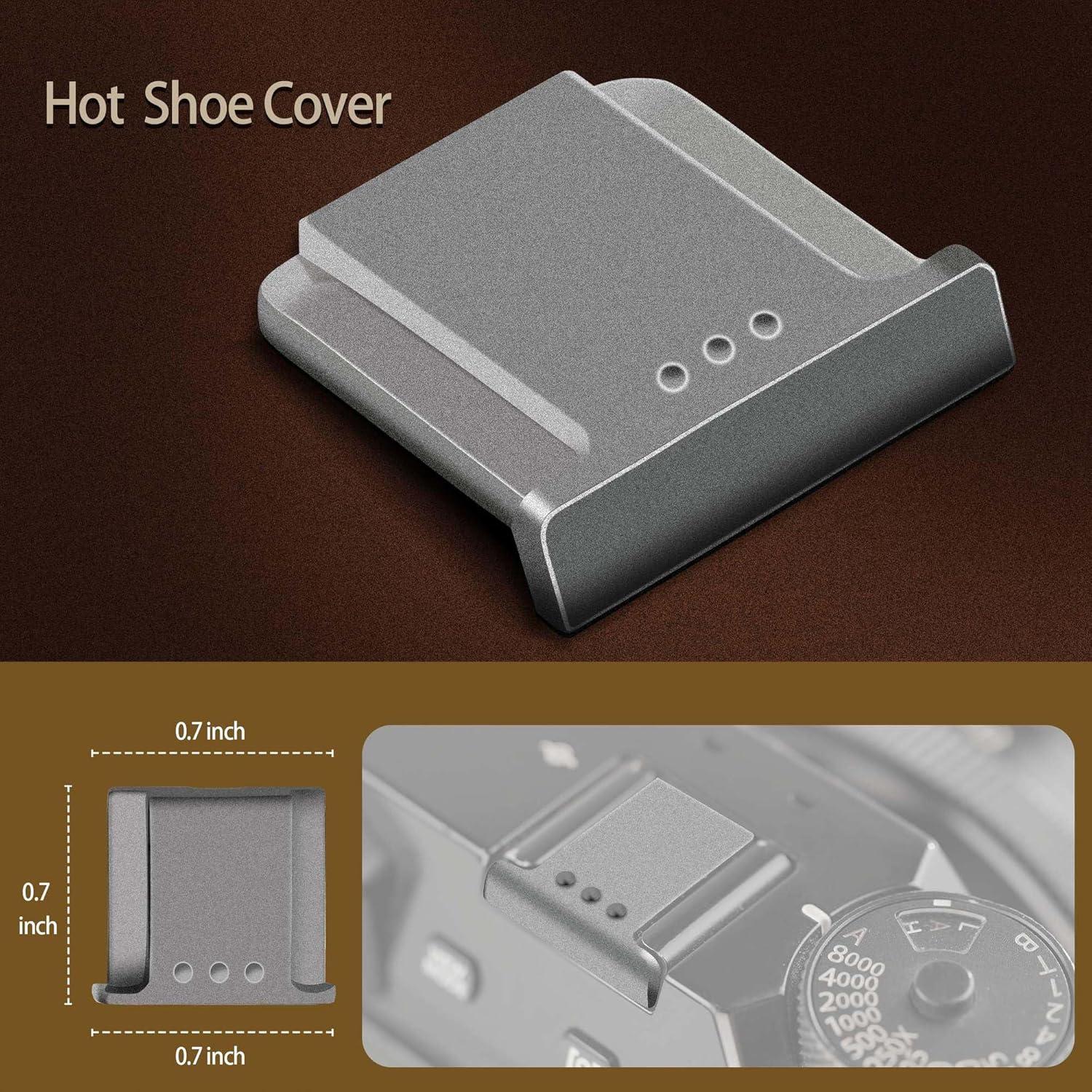 Protector Tapa Zapato Caliente Decoeco para Cámara Fuji - 3 Piezas