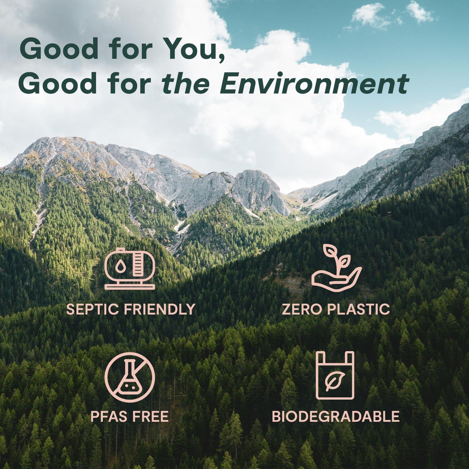 Papel Higiénico Ecológico ecoHiny de Bambú 6 Rollos 3 Capas