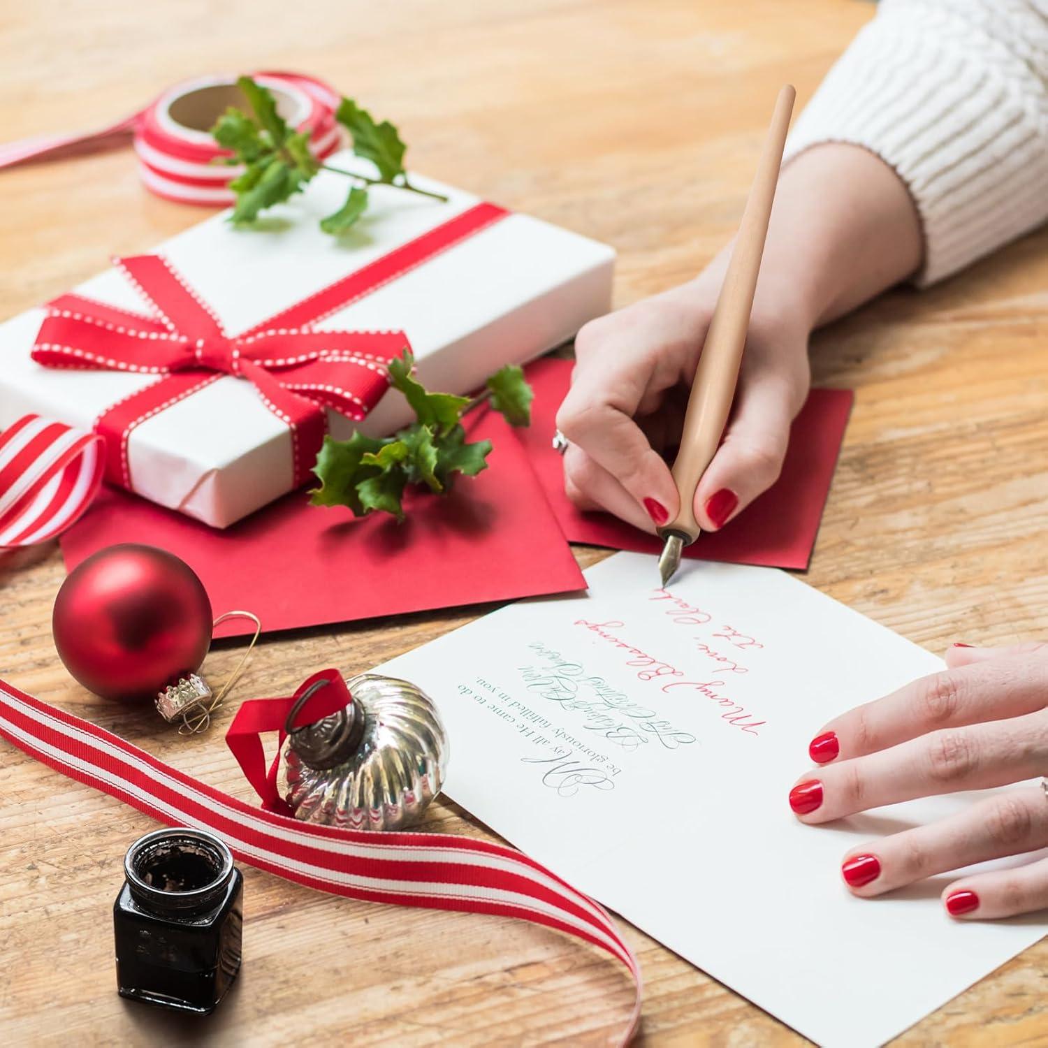 Juego de Soportes para Plumas Pissente - 10 Piezas Madera