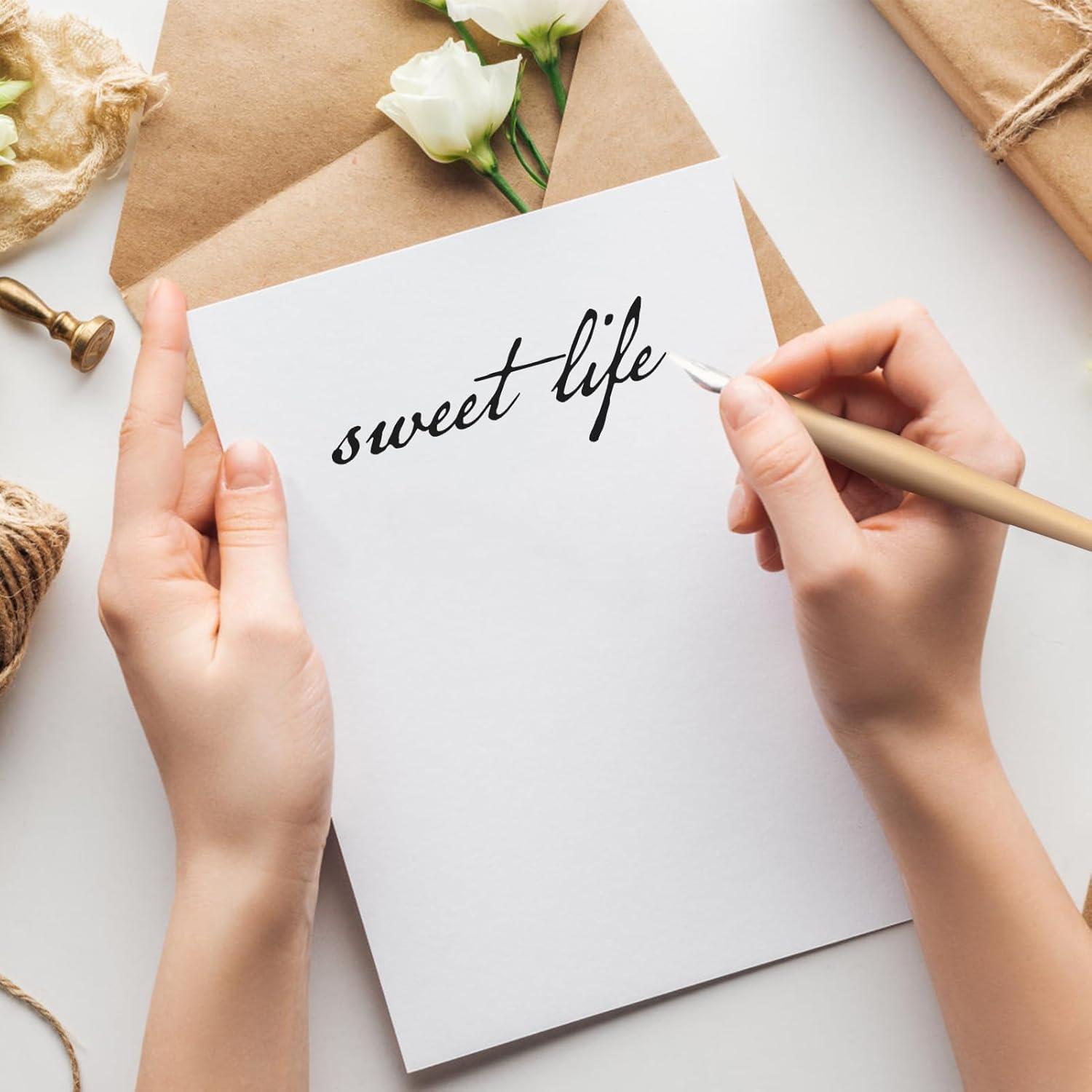 Juego de Soportes para Plumas Pissente - 10 Piezas Madera