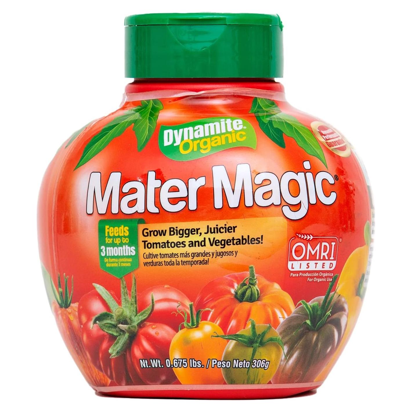 Fertilizante Orgánico Dynamite Mater Magic 0.305 kg para Tomates