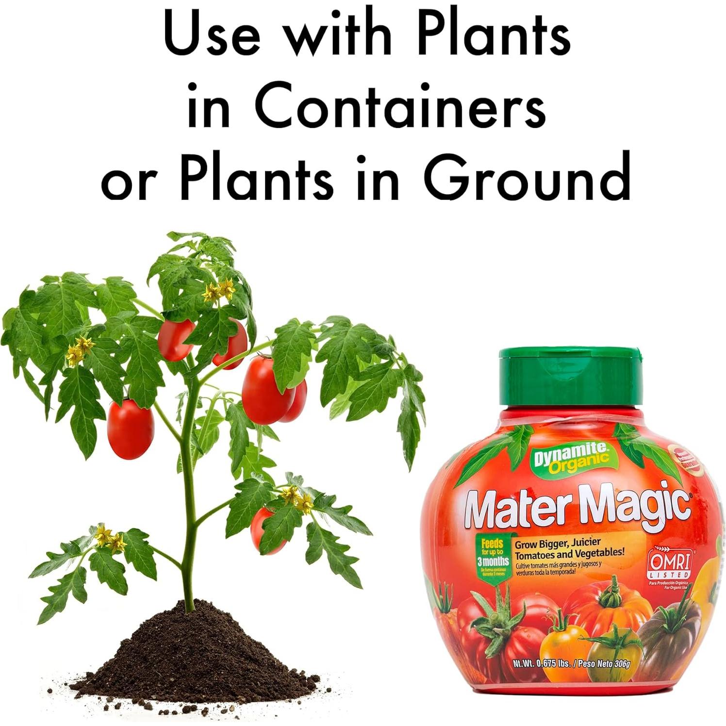 Fertilizante Orgánico Dynamite Mater Magic 0.305 kg para Tomates