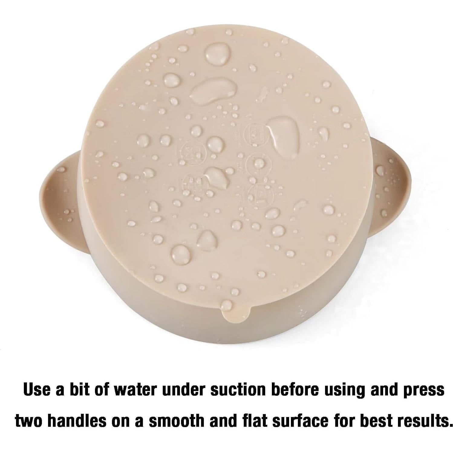 Tazones de Silicona Antideslizantes PandaEar 3 Piezas 284g