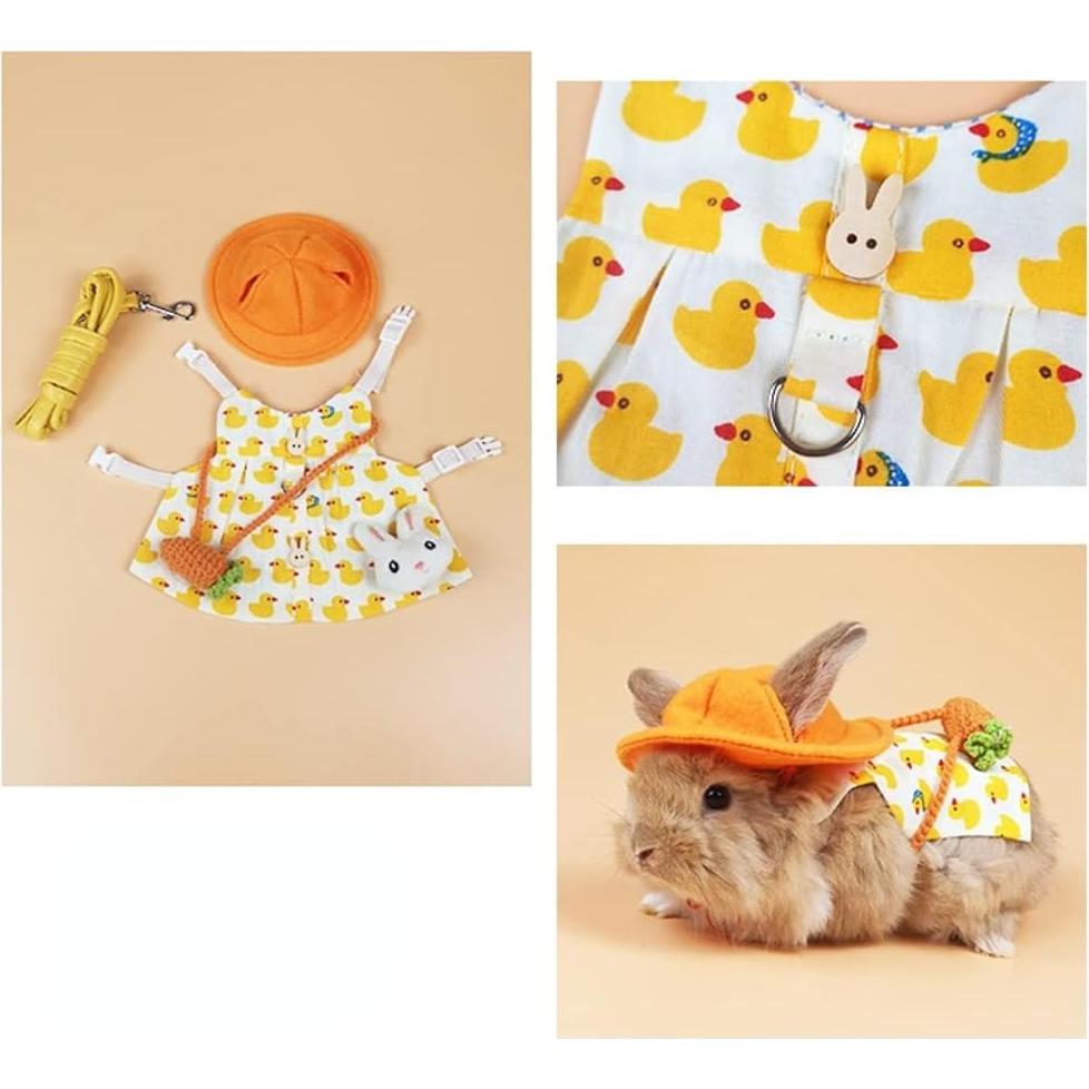 Arnés y Correa para Conejos Barn Eleven - Malla Transpirable Pequeño