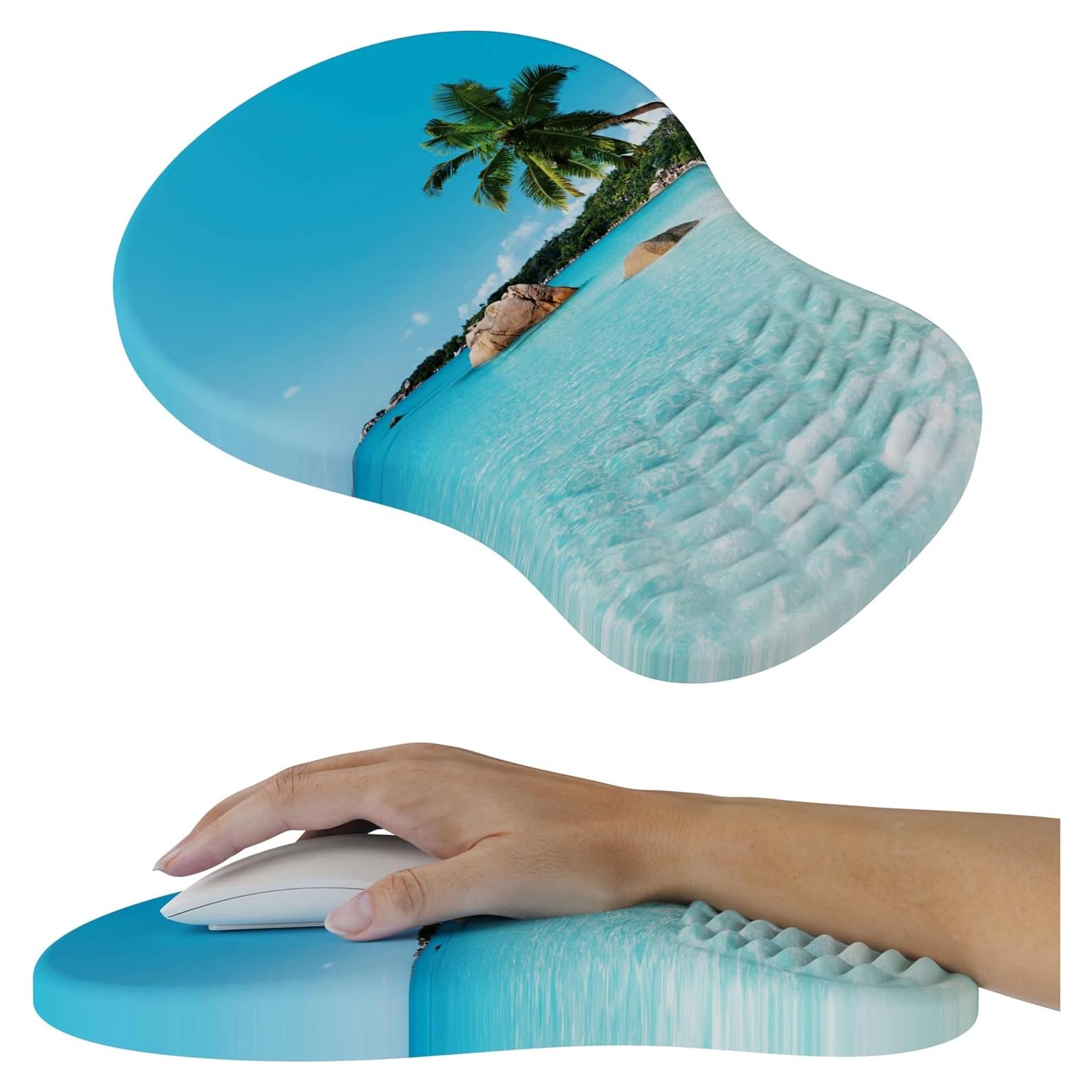 Almohadilla Ergonómica para Ratón MEKASS con Reposamuñecas