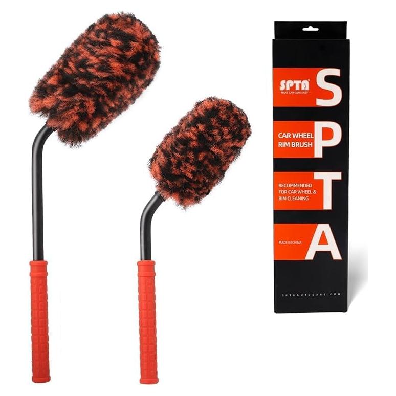 Juego de Cepillos de Limpieza para Ruedas SPTA 2 Piezas