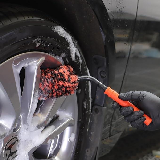 Juego de Cepillos de Limpieza para Ruedas SPTA 2 Piezas