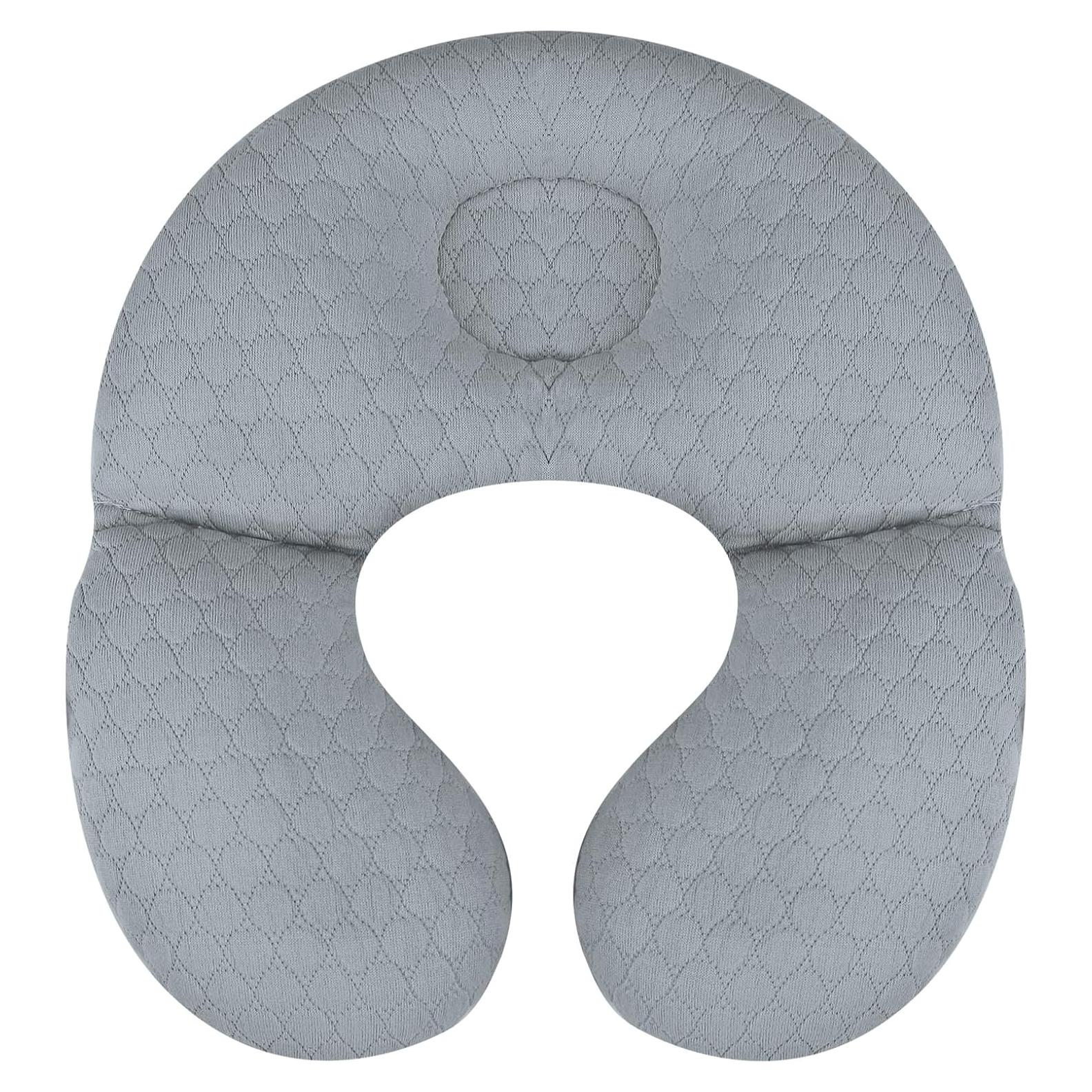 Almohada de Viaje para Bebés KAKIBLIN Gris Soporte Cuello
