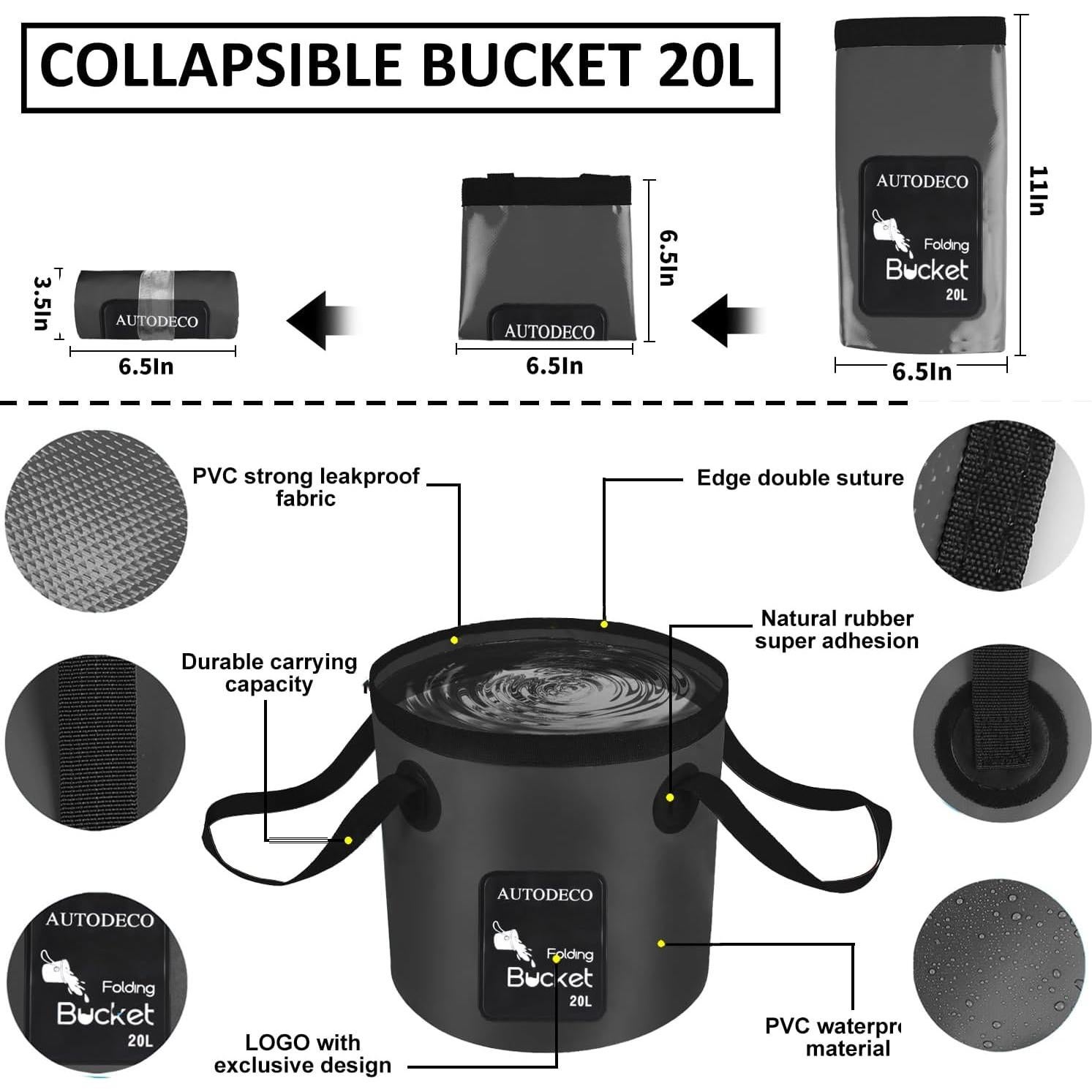 Kit de Limpieza de Autos AUTODECO 41 Piezas con Aspiradora