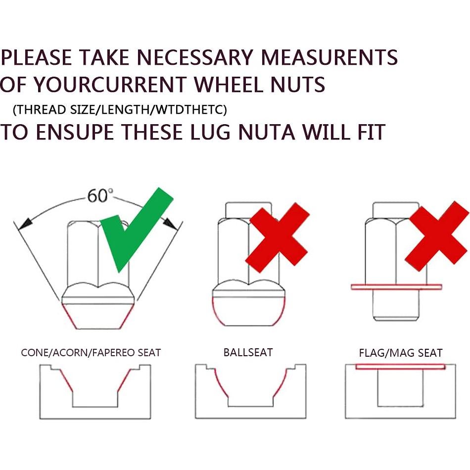 Tuercas de rueda M12x1.25 SOROPARTS, 22 piezas, negro
