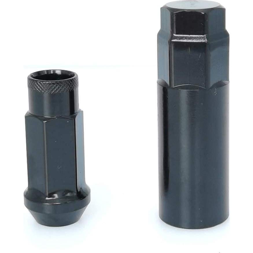 Tuercas de rueda M12x1.25 SOROPARTS, 22 piezas, negro