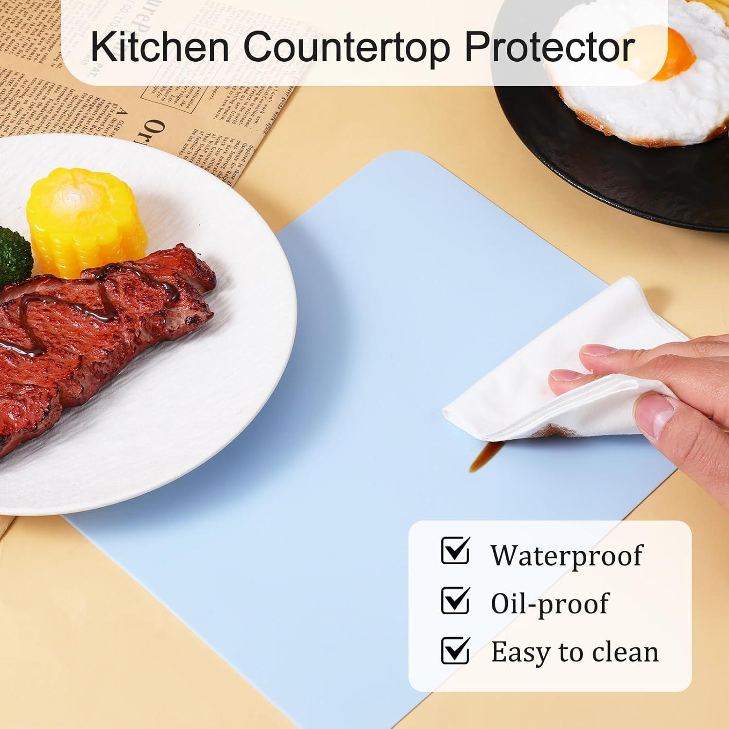 2 Alfombrillas de Silicona JJUNW 24x20 cm Antideslizantes