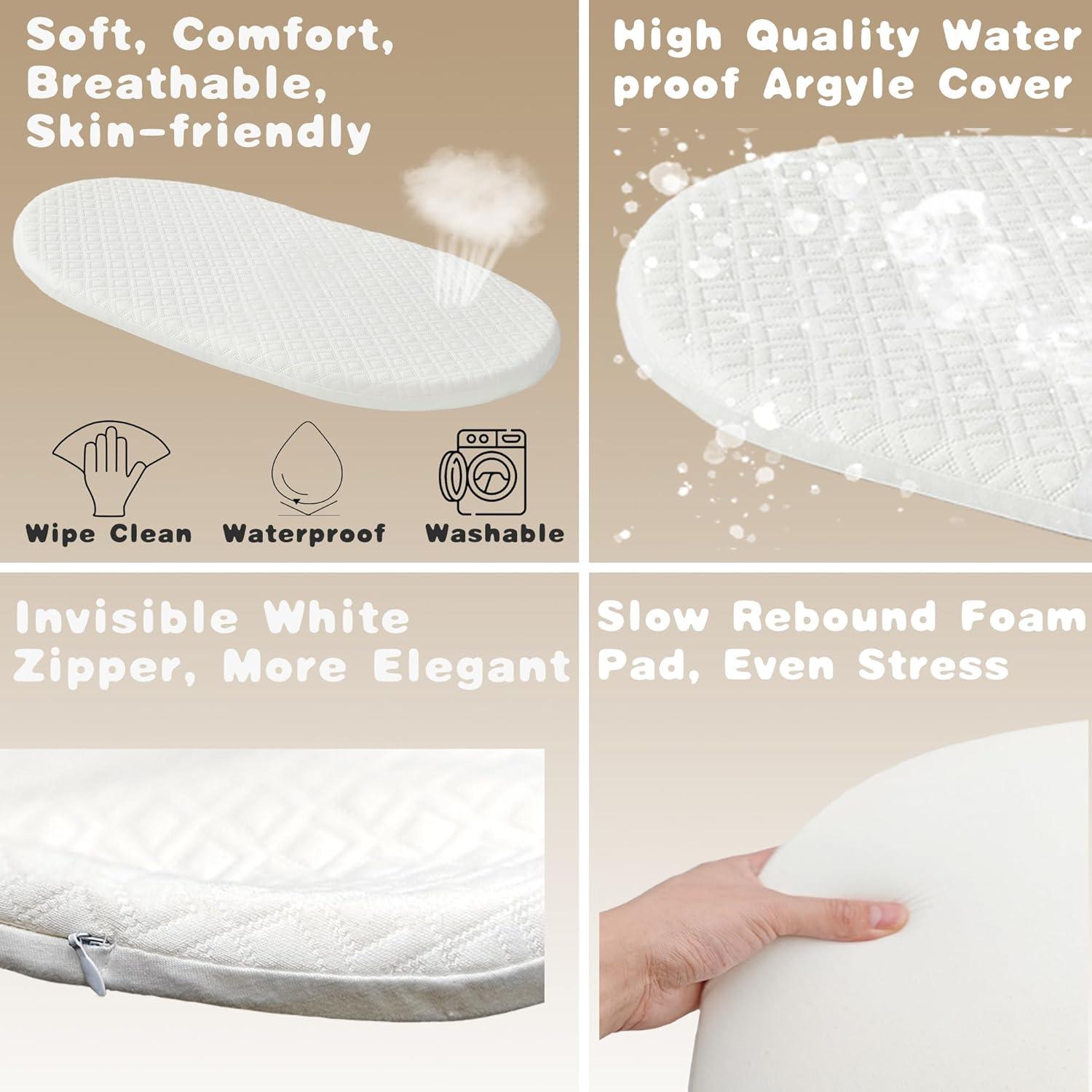 Cesta para Cambiar Bebés Nurcret Plegable 75x41x15 cm Marrón