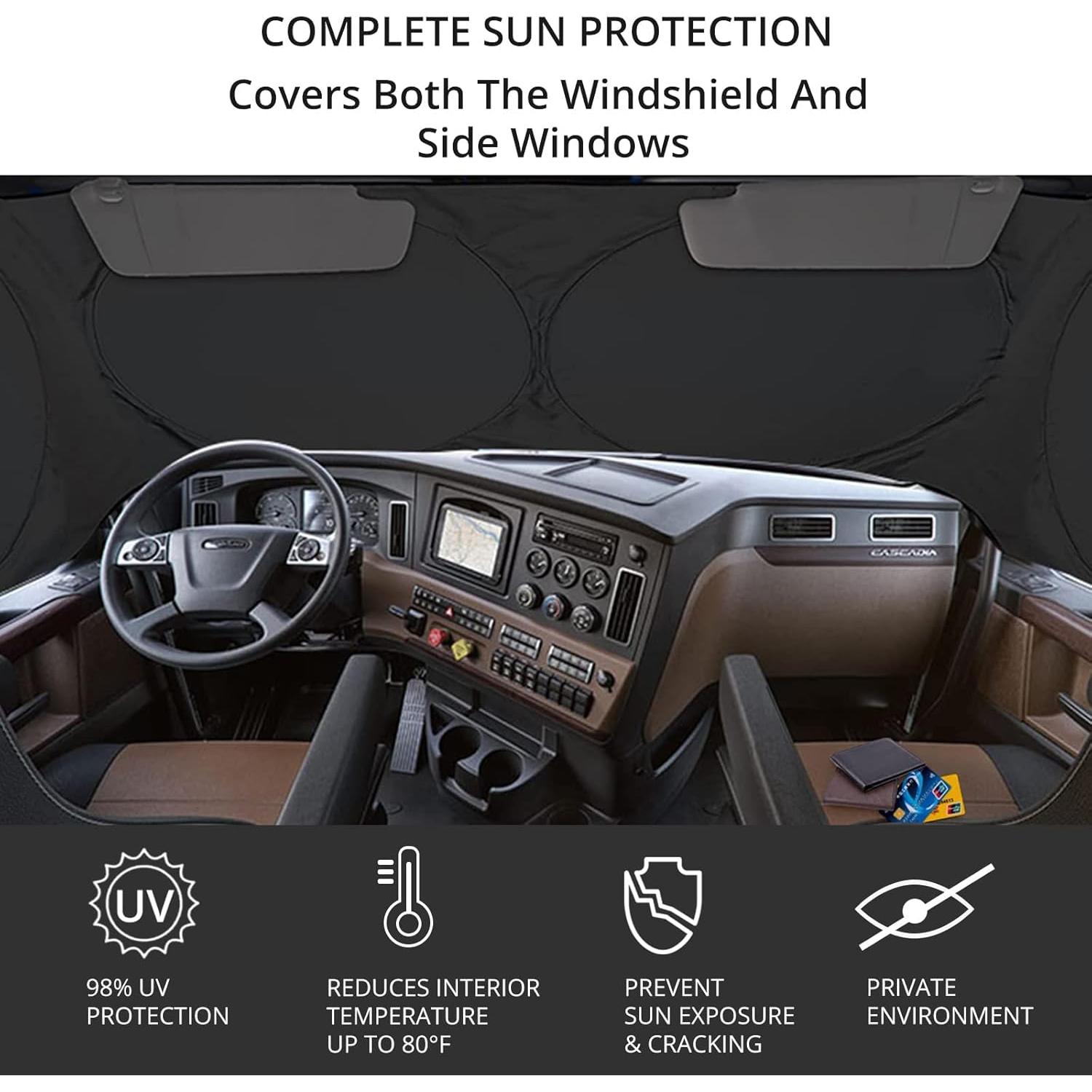 Sombra de Sol GOOSLA para Camiones Semi 300T Ajustable