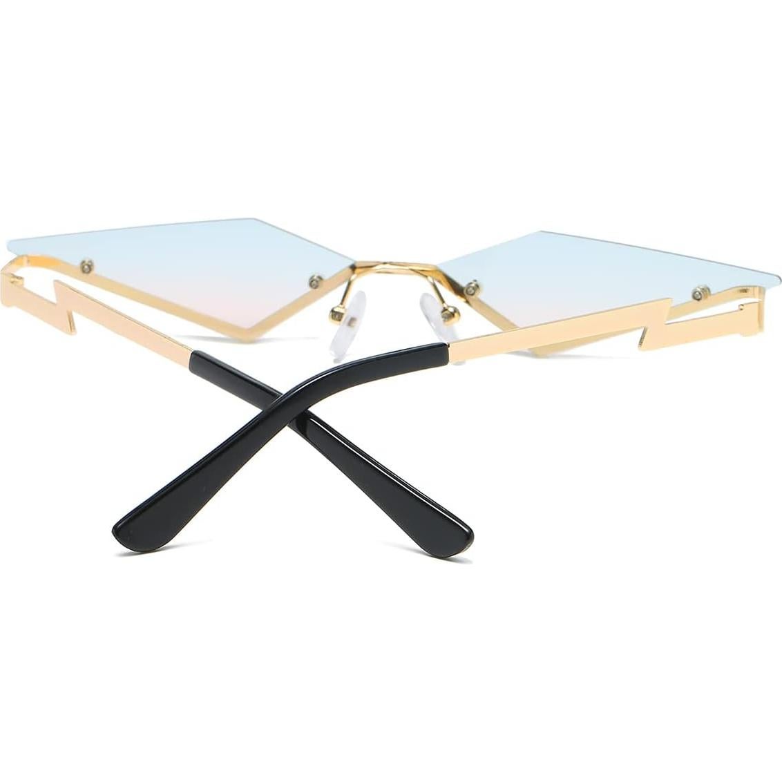 Gafas de sol sin montura JOVAKIT HD UV400 para adultos