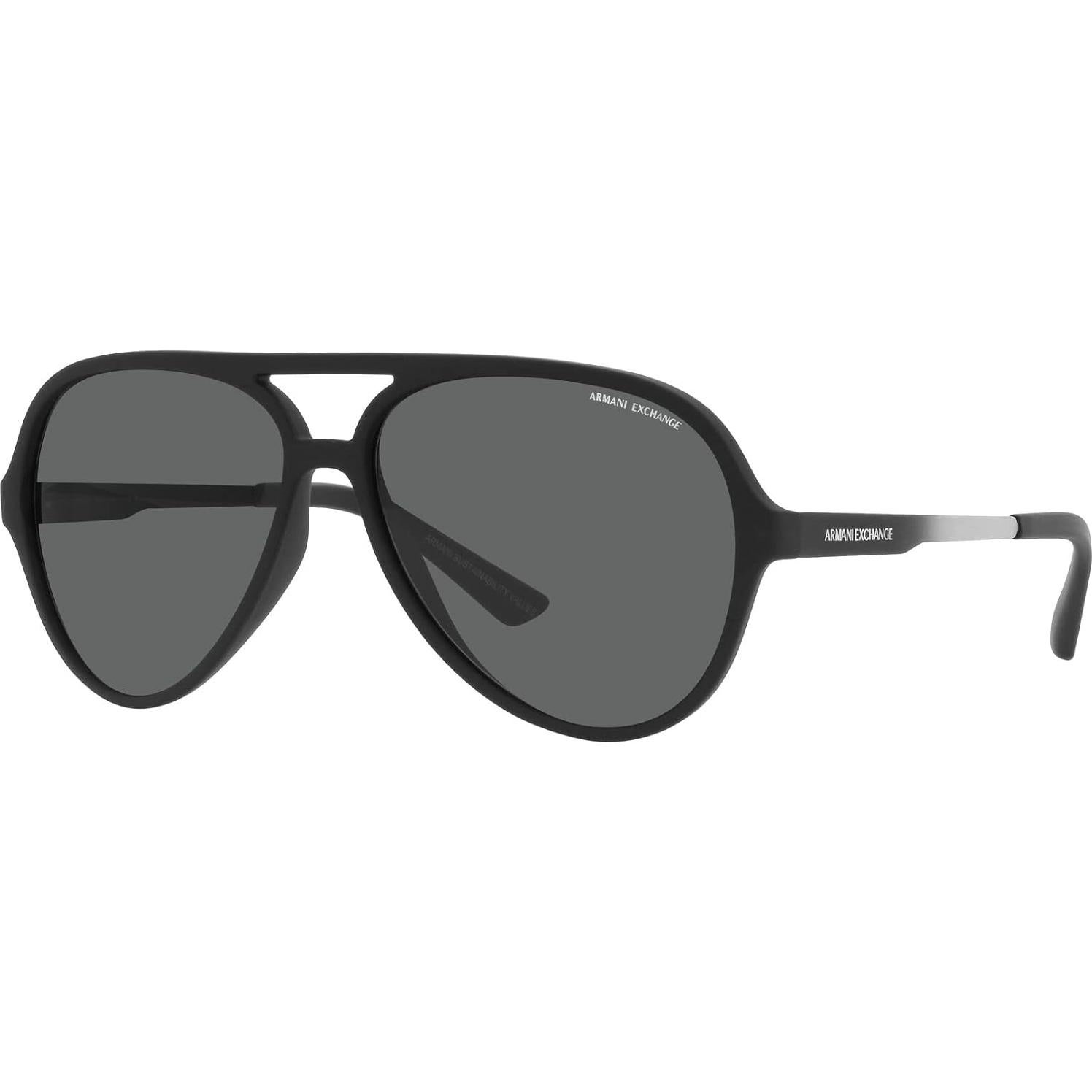 Gafas de sol Armani Exchange AX4133S para hombres - Negro Mate