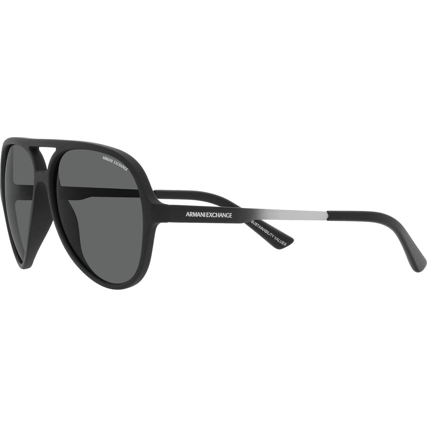 Gafas de sol Armani Exchange AX4133S para hombres - Negro Mate
