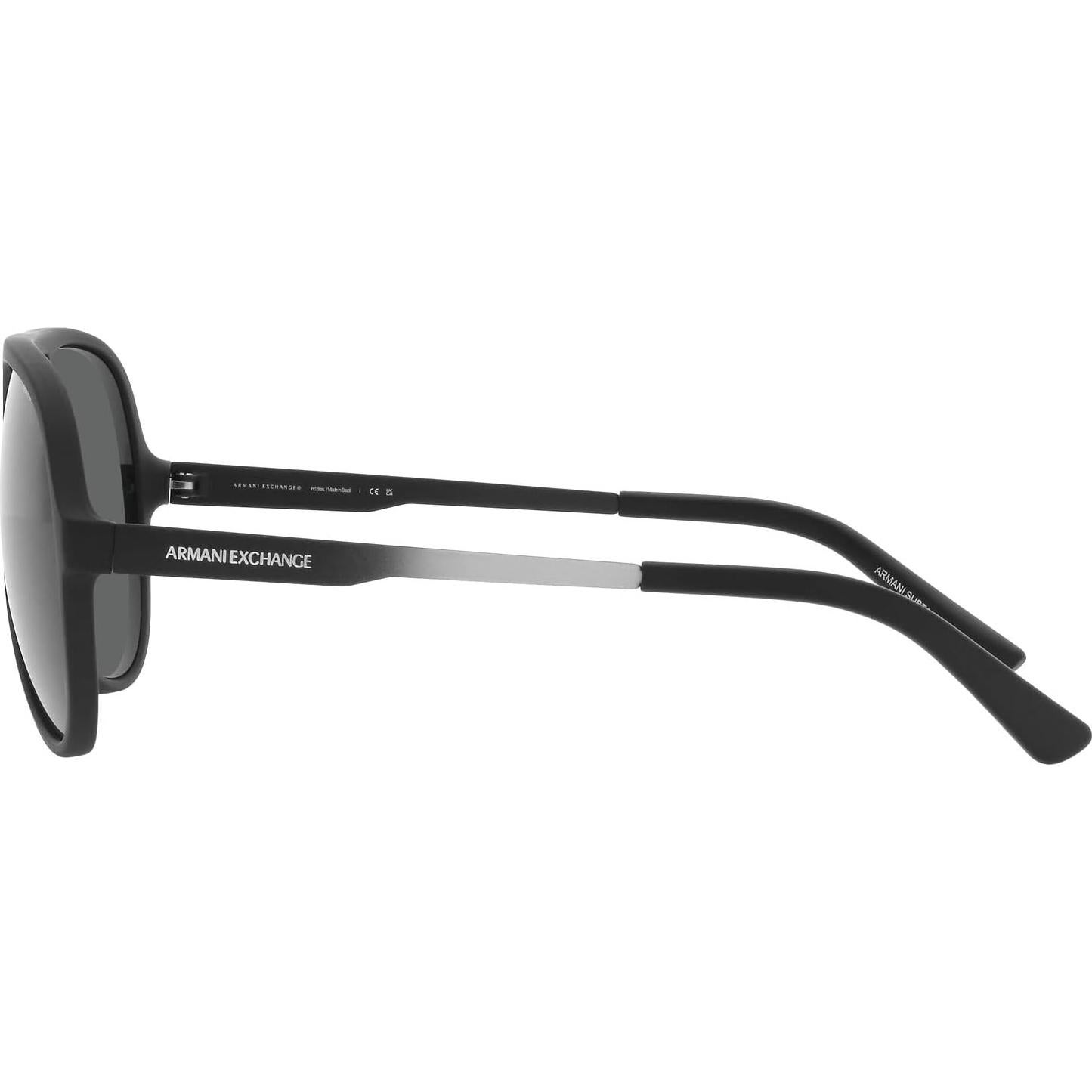 Gafas de sol Armani Exchange AX4133S para hombres - Negro Mate