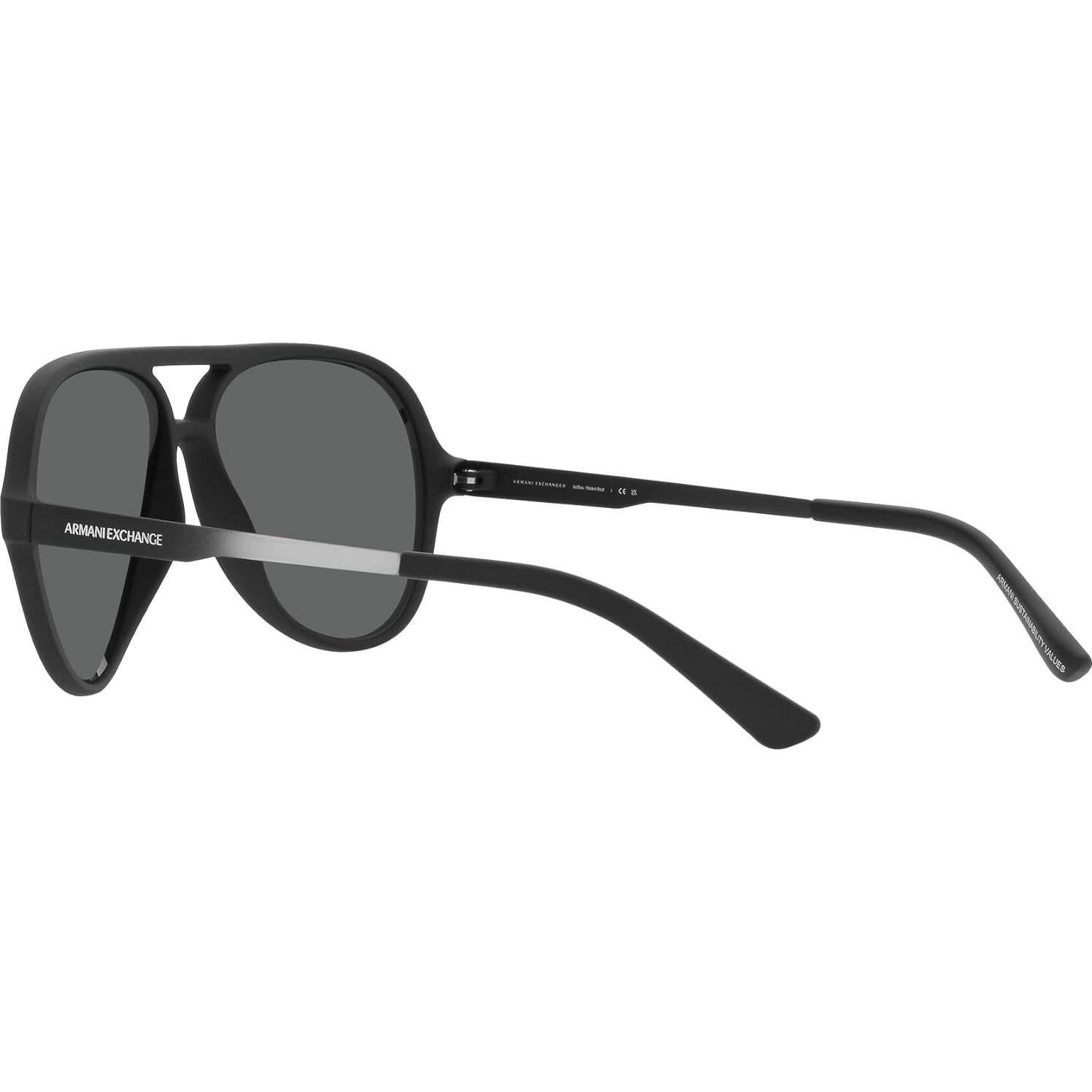 Gafas de sol Armani Exchange AX4133S para hombres - Negro Mate